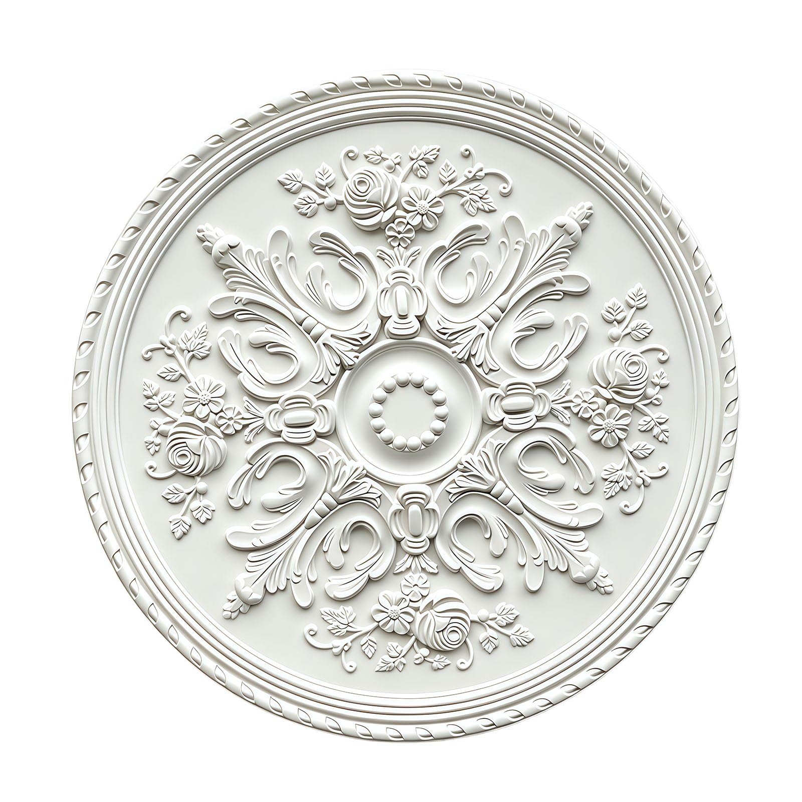 83.5cm Ceiling Medallion Decorative Plate for Chandelier Base Lightweight