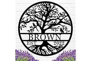 Personalized Family Tree Wall Art: Capture Your Heritage in a Timeless Metal Masterpiece