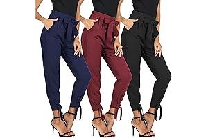 Stay Comfy and Chic with Our Plus Size Paper Bag Pants for Women