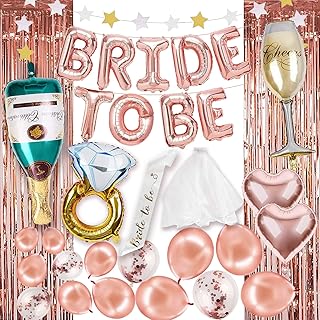 Bachelorette Party Decorations – Bachelorette Party Favors Bridal Shower Decorations – Bachelorette Balloons Decor – Bride To Be Balloons – Bachlorette Bachelorette Party Supplies Engagement Sash