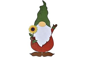 Sunset Vista Designs 24-Inch Sunflower Garden Gnome
