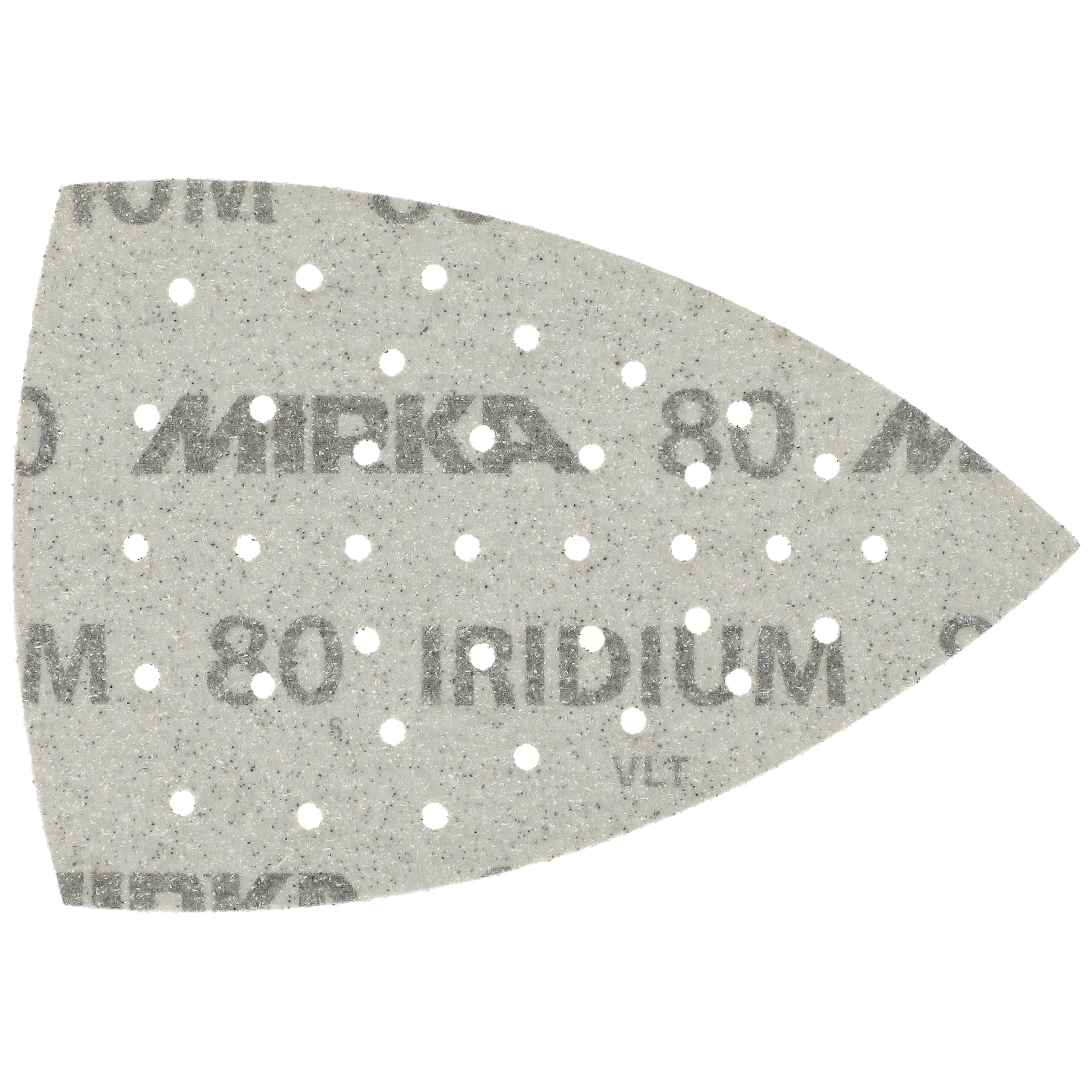 Mirka Iridium Papel de Lija Triángulo 100x152x152mm 36 Agujeros 50 uds