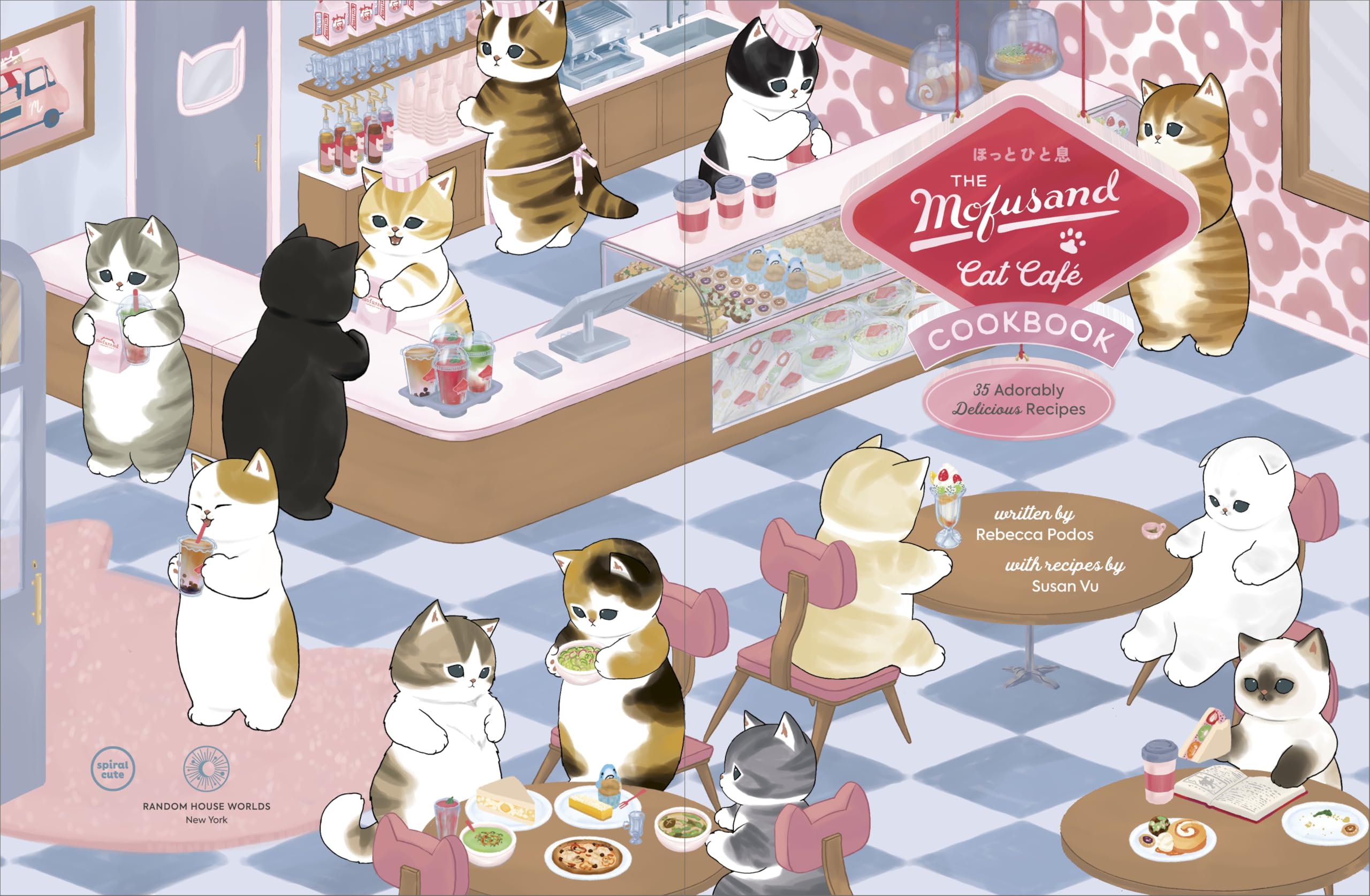 The Mofusand Cat Café Cookbook: 35 Adorably Delicious Recipes