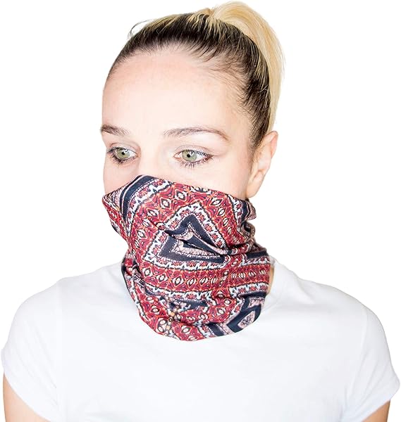 Neck Gators for Women Summer Face Mask, Unisex Seamless Tube Headwear