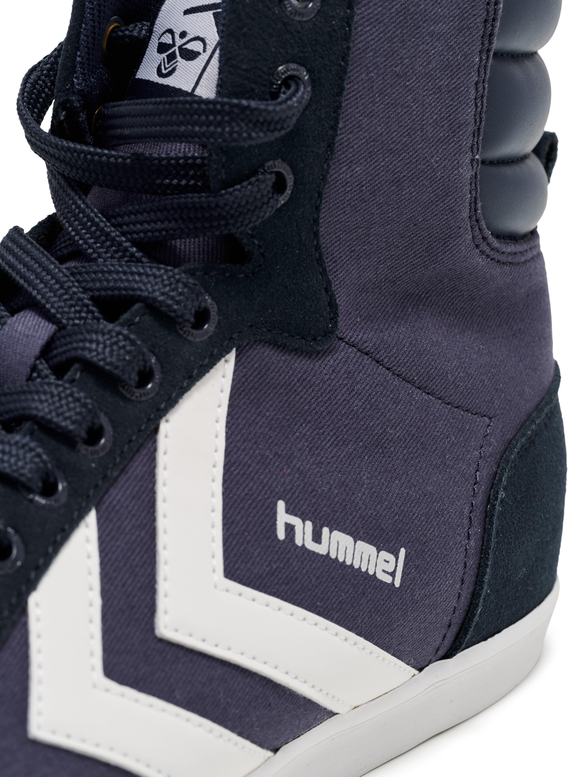 hummel Slimmer Stadil High, Sneaker a collo alto Unisex - Adulto, Dress Blue White 63 511 7647, 43 EU