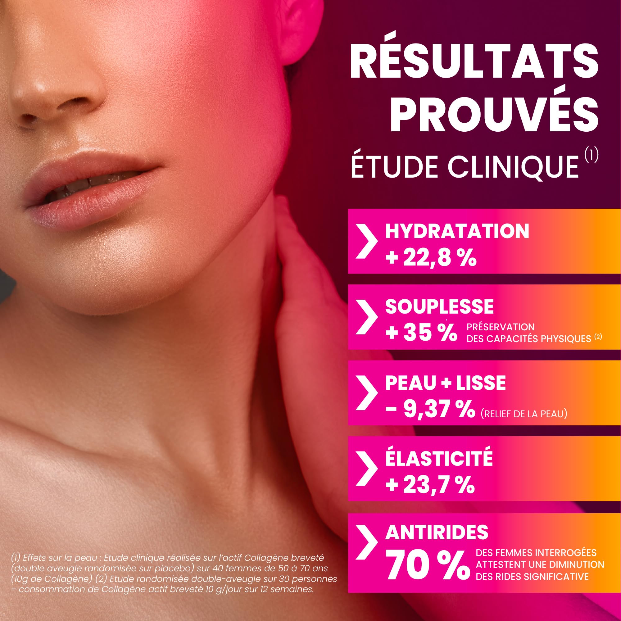 COLLAGENE MARIN POUDRE + THÉ MATCHA + ACIDE HYALURONIQUE + ZINC + VITAMINE C : Formule Exclusive Premium | Anti-âge Peau & Articulations Sport |RÉSULTATS PROUVÉS* |Goût Pêche Douce |Fabrication France