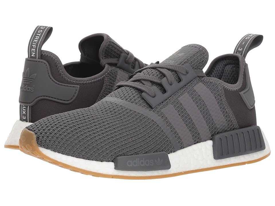 

adidas Originals NMD_R1 (Grey Five/Grey Five/Black) Men's Running Shoes, Gray