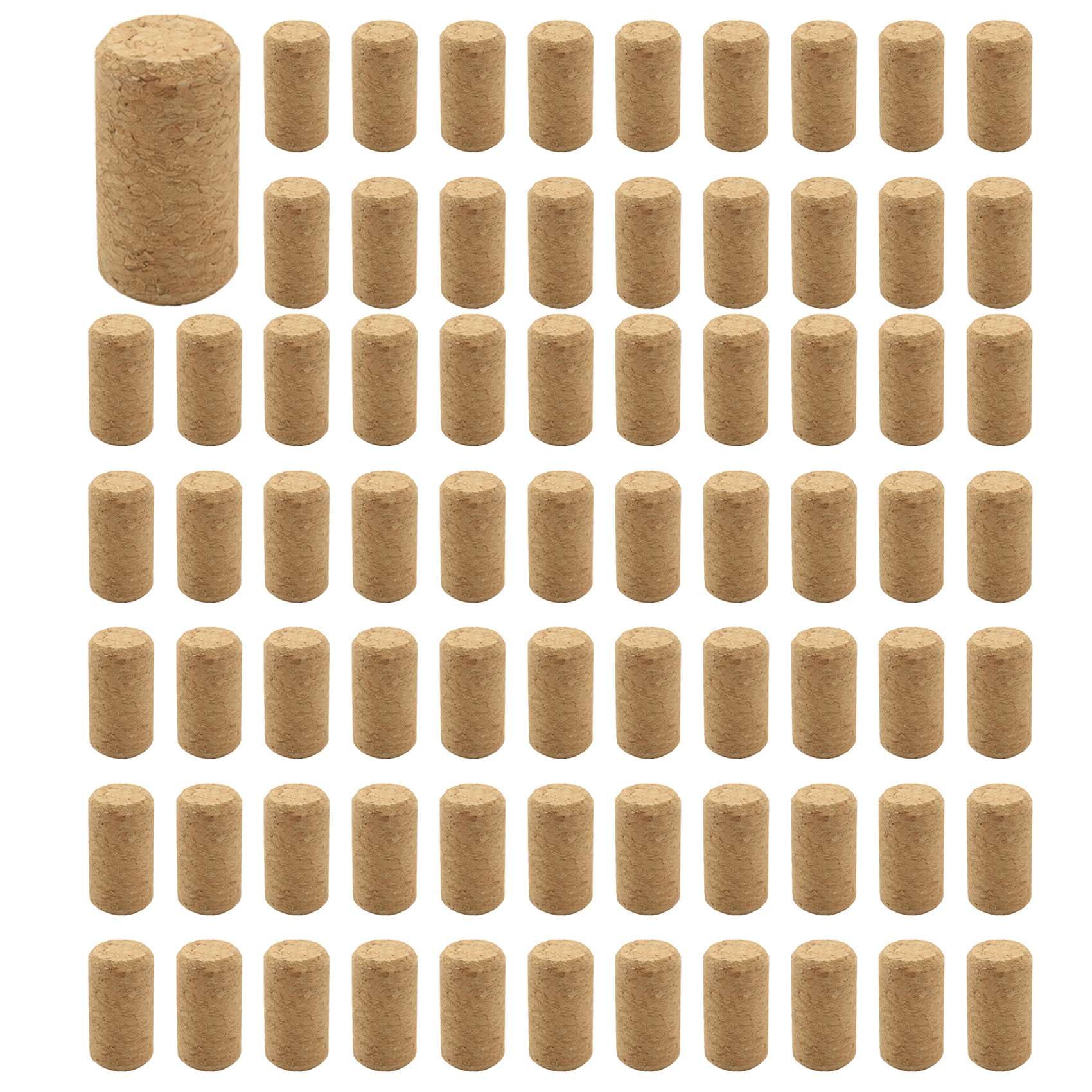 Hndhbfgrt 600x Straight Wood Corks Wine Stopper Wood Bottle Stopper Cone Type Wine Bottle Corks Plug Sealing Cap Beer Bottle Corks