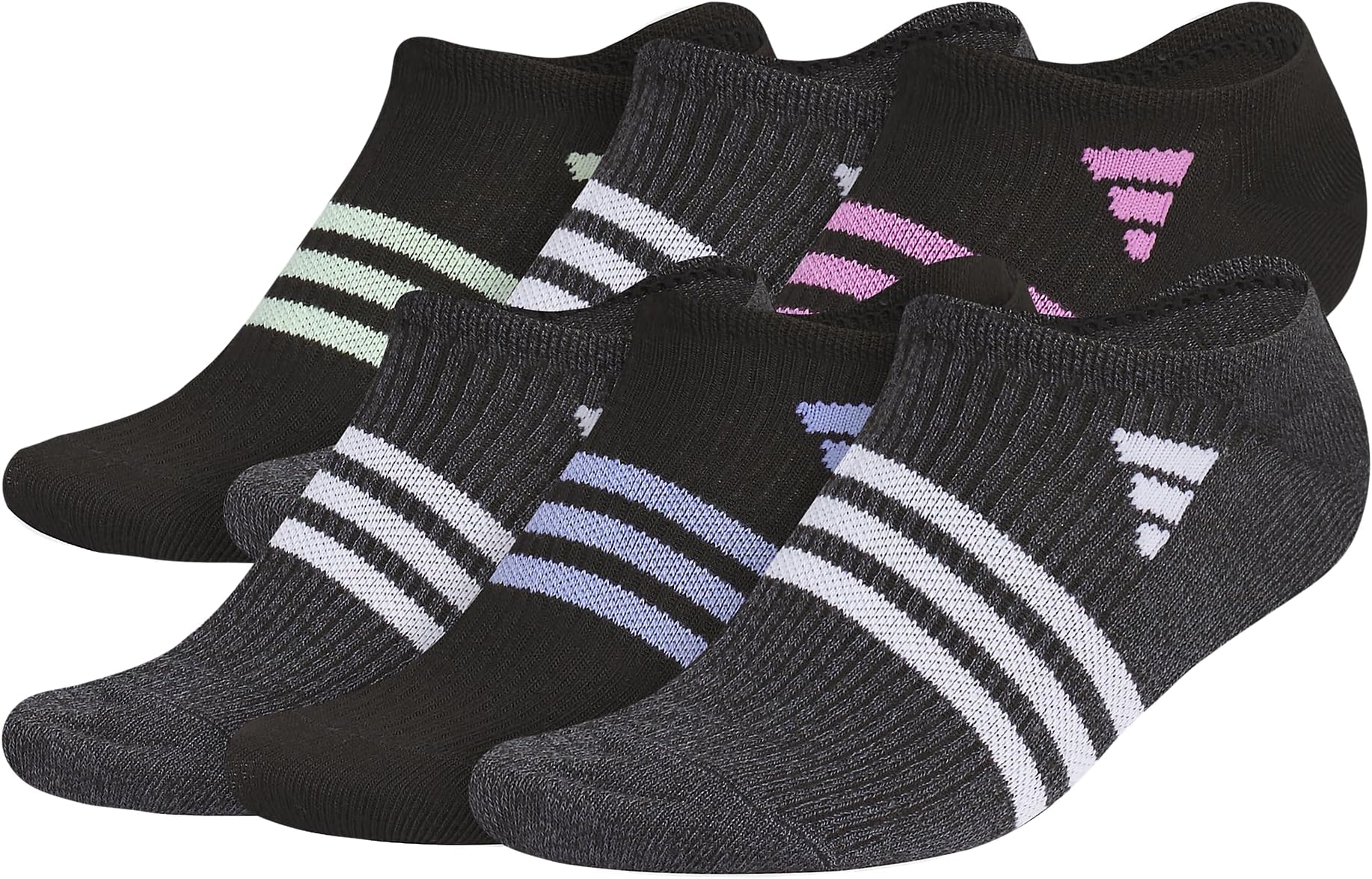 adidasWomen's No Show Sock (Pack of 6)