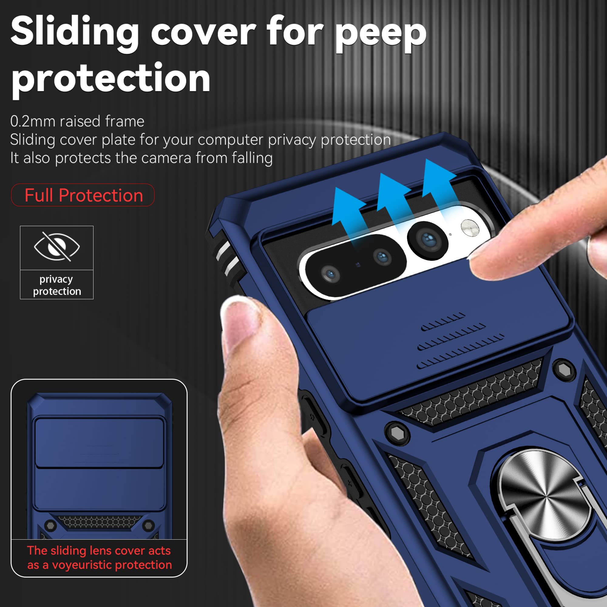 Cover Google Pixel 8 Pro Protezione Fotocamera