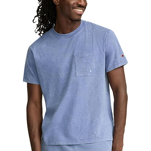 Champion Mens Vintage Wash Pocket T-Shirt