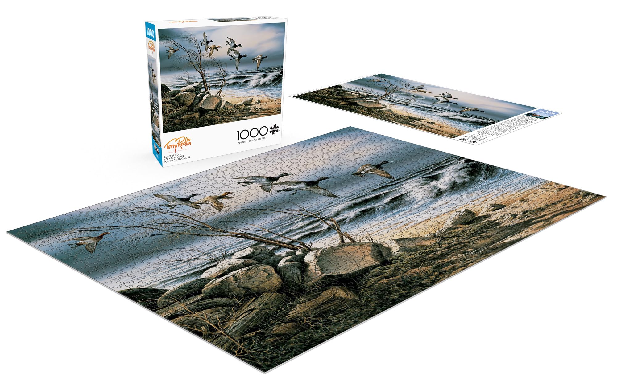 Amazon.com: Buffalo Games - Terry Redlin -Bluebill Point - 1000