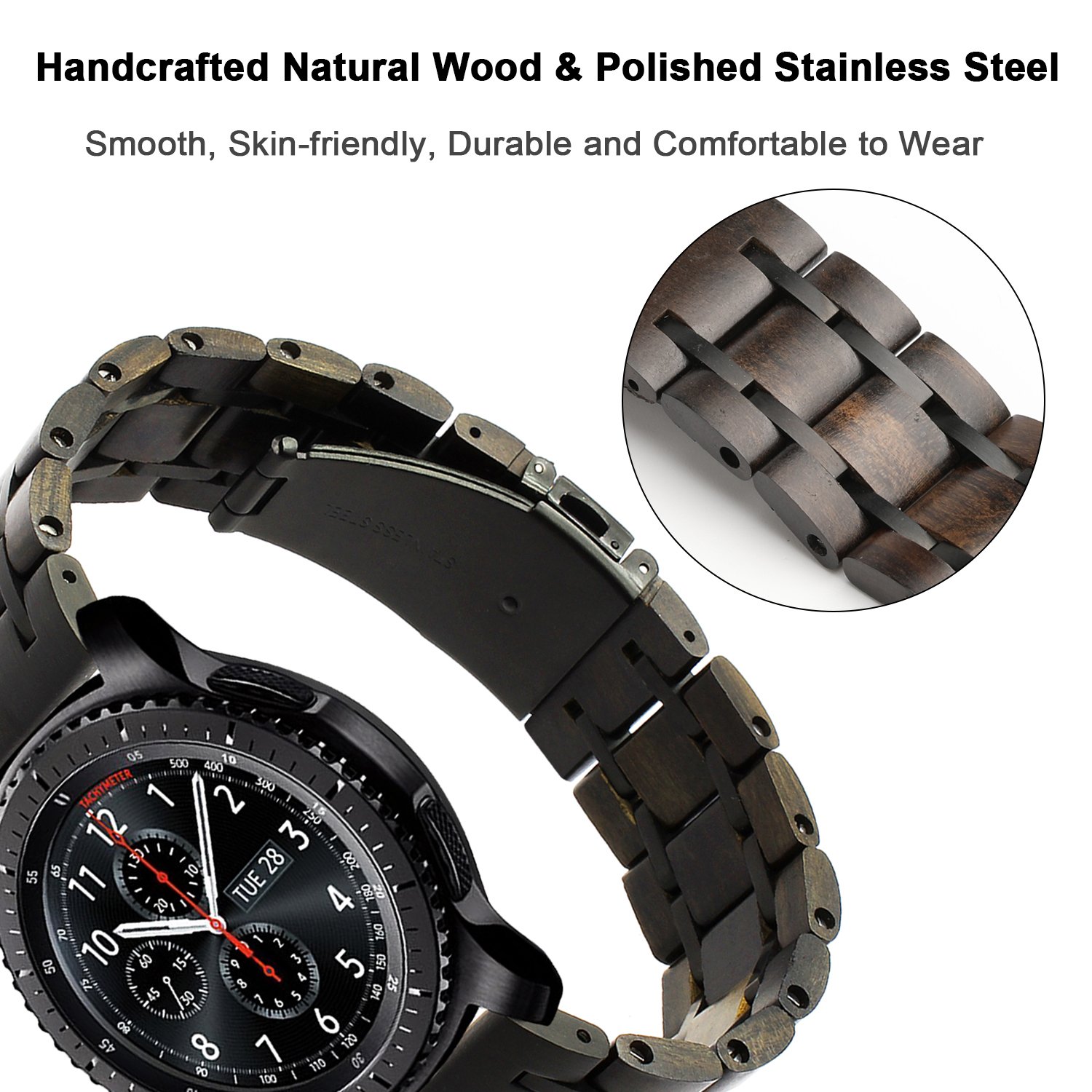 galaxy watch wood band