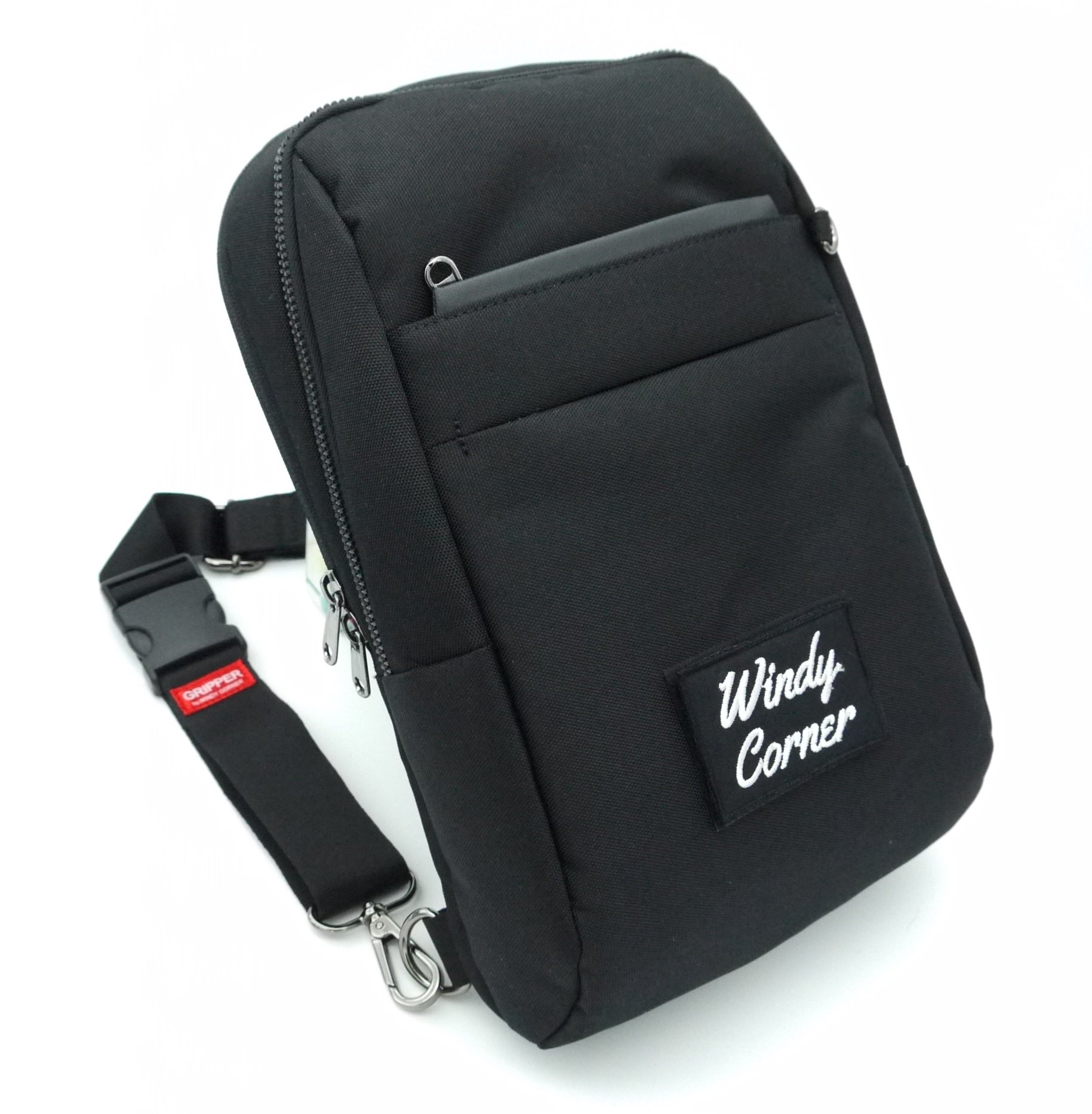 AJAX スキミング防止 防犯スリングバッグ WindyCorner(ウィンディコーナー) グレー AJX90647 雑貨 ホビー インテリア 雑貨 AJAX【送料無料】 Amazon | スキミング防止 防犯スリングバッグ WindyCorner(ウィンディ