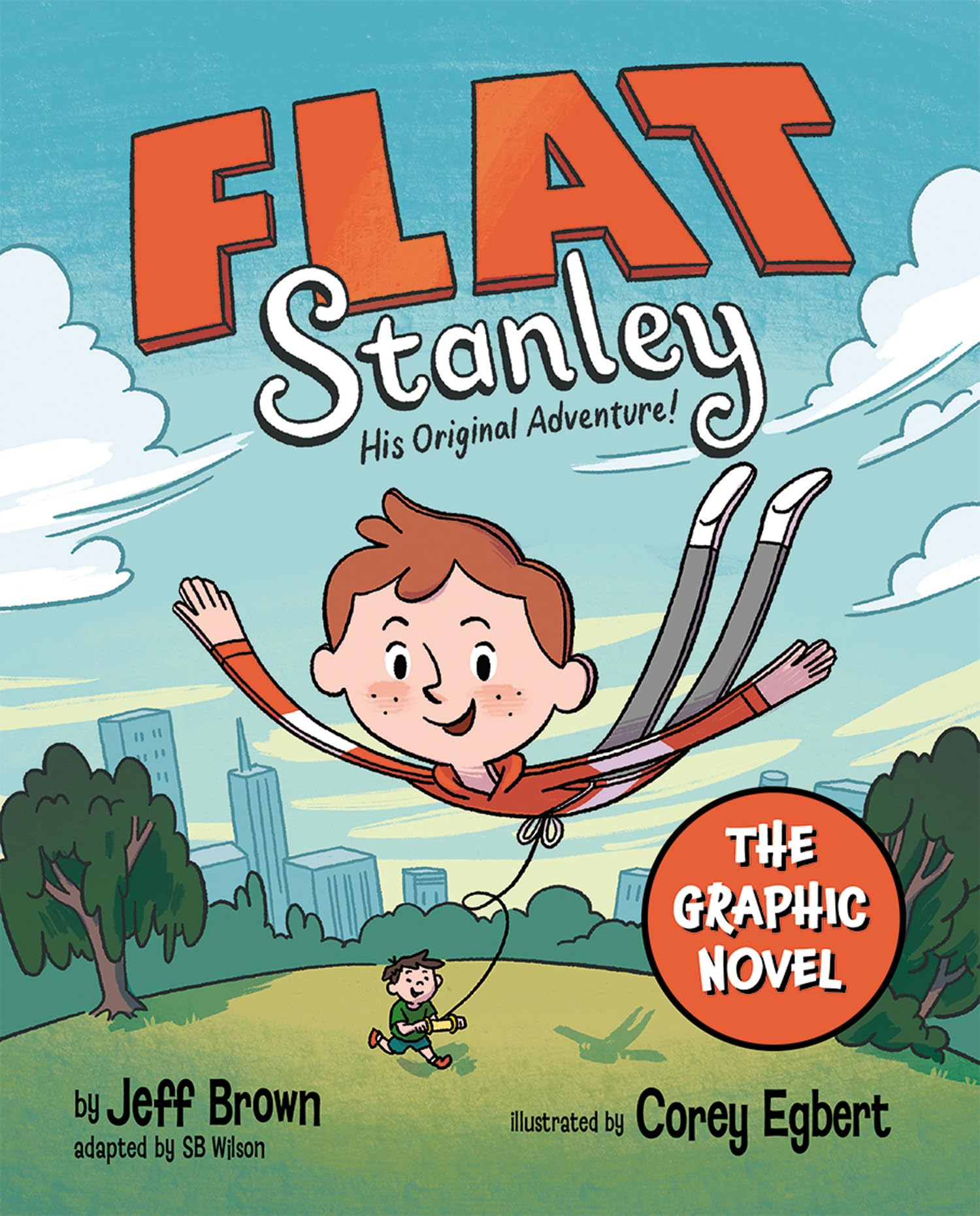 Flat Stanley: The Graphic Novel: His Original Adventure! by Jeff Brown Paperback