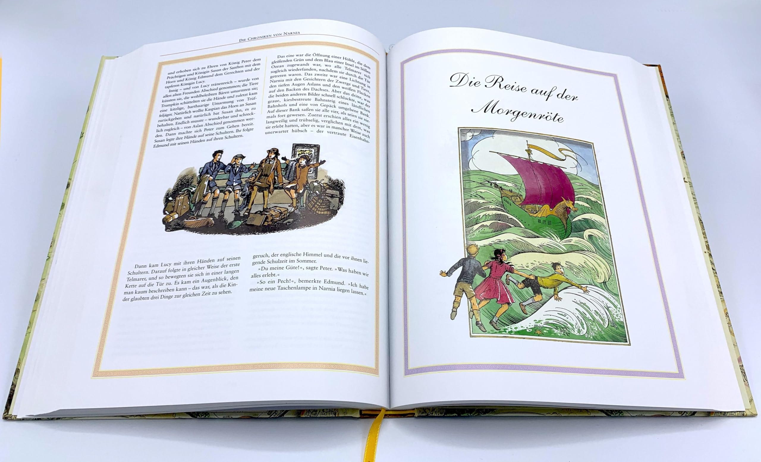 Die Chroniken von Narnia - Illustrierte Gesamtausgabe mit neuem Cover (Die Chroniken von Narnia): Die komplette Narnia-Reihe in einer prachtvoll illustrierten Gesamtausgabe