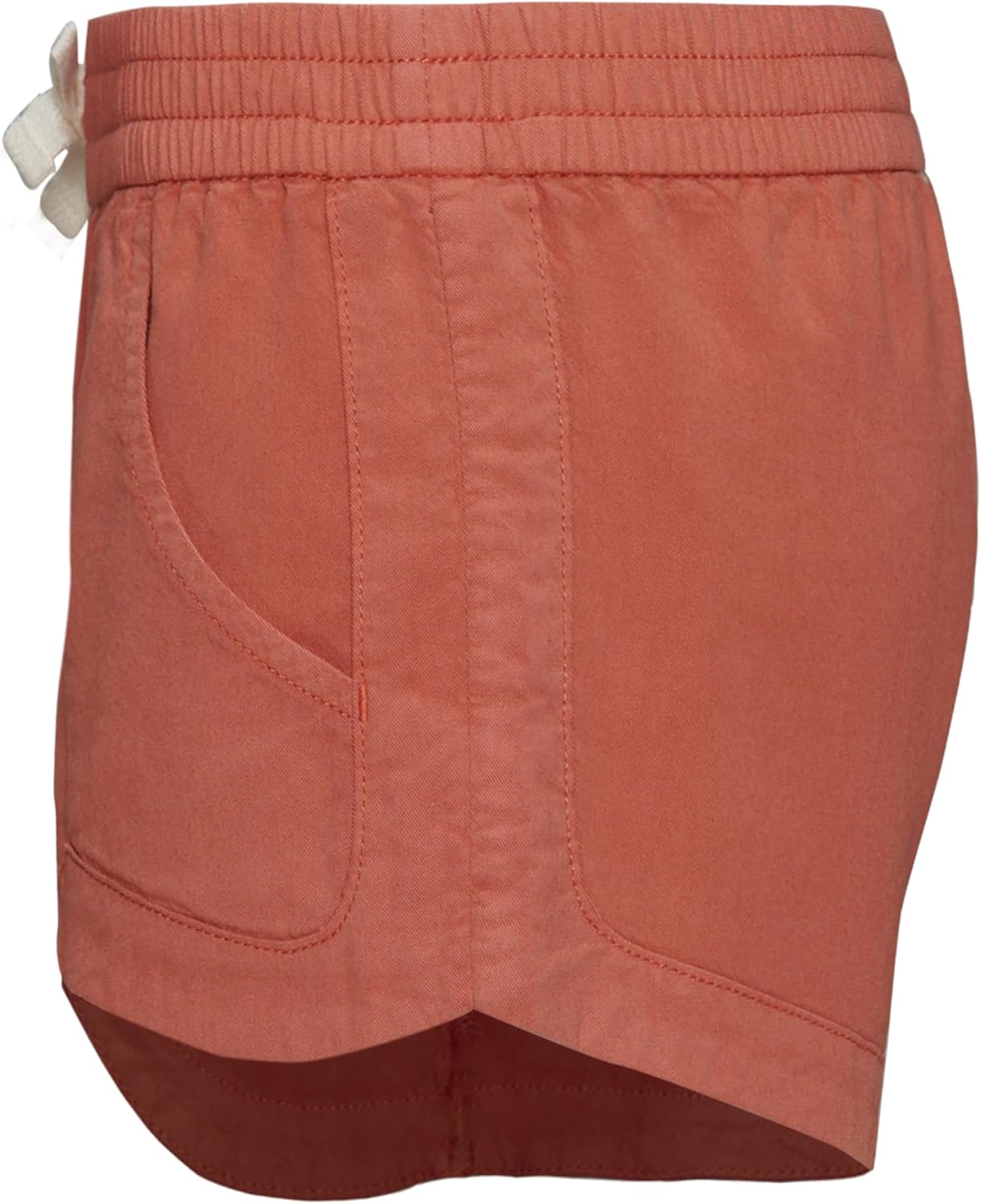 Billabong Girls Mad for You Elastic Waist Pull-on Shorts, Side Seam Pockets - Image 2