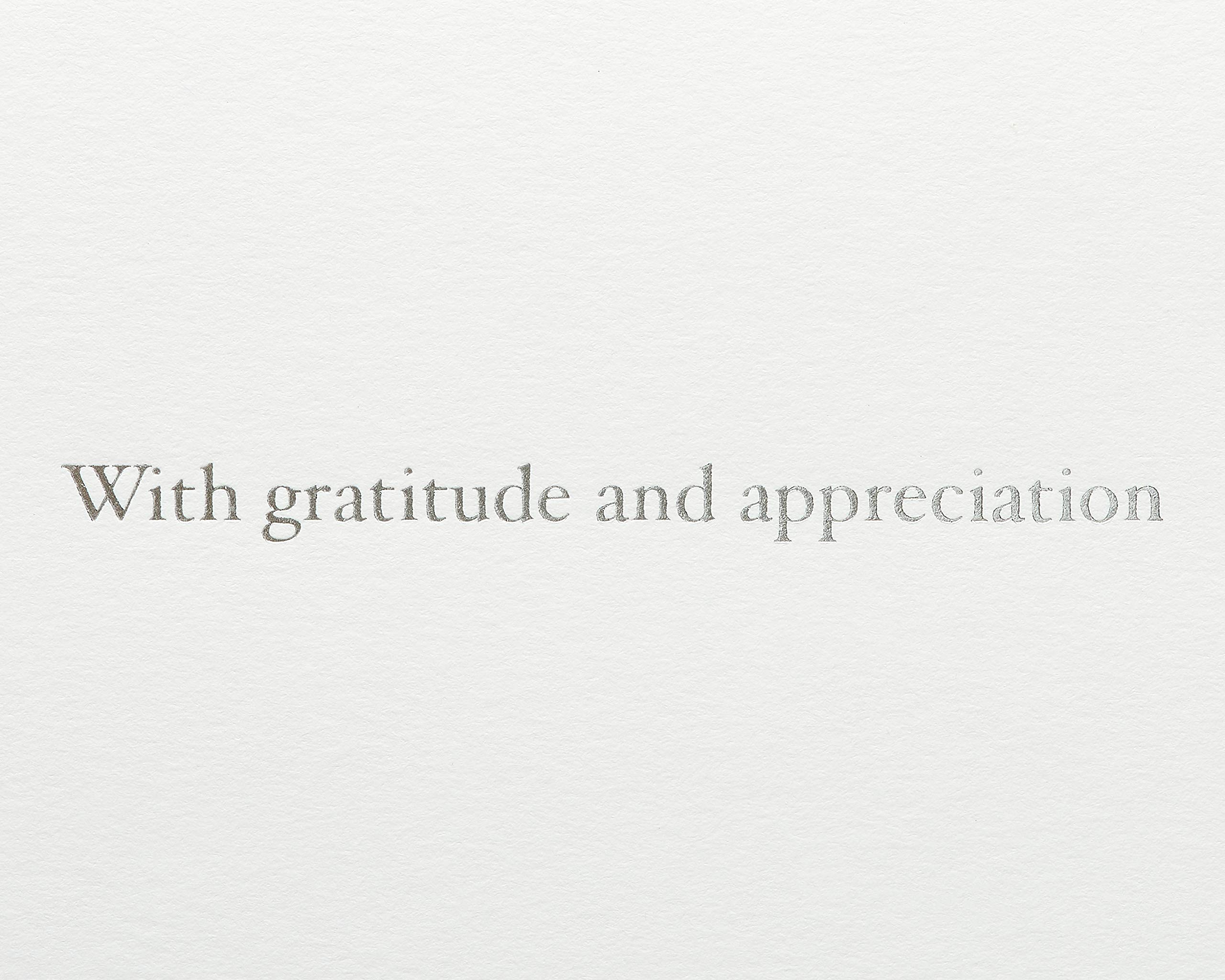 Papyrus Thank You Card (Gratitude and Appreciation), FSC THANK YOU, 1 count - Image 3