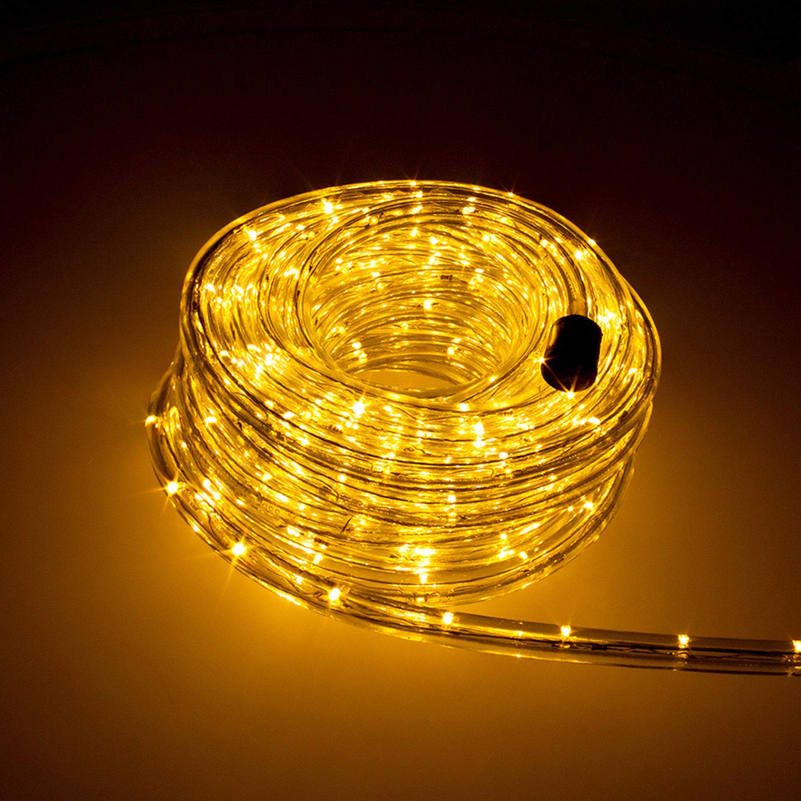 Trade-Shop Oświetlenie LED, wąż świetlny, 36 diod LED/metr, na balkon, taras, do ogrodu, na imprezę, Boże Narodzenie, dekoracja (5 m/10 m/20 m/30 m/40 m/50 m/60 m/80 m/100 m)