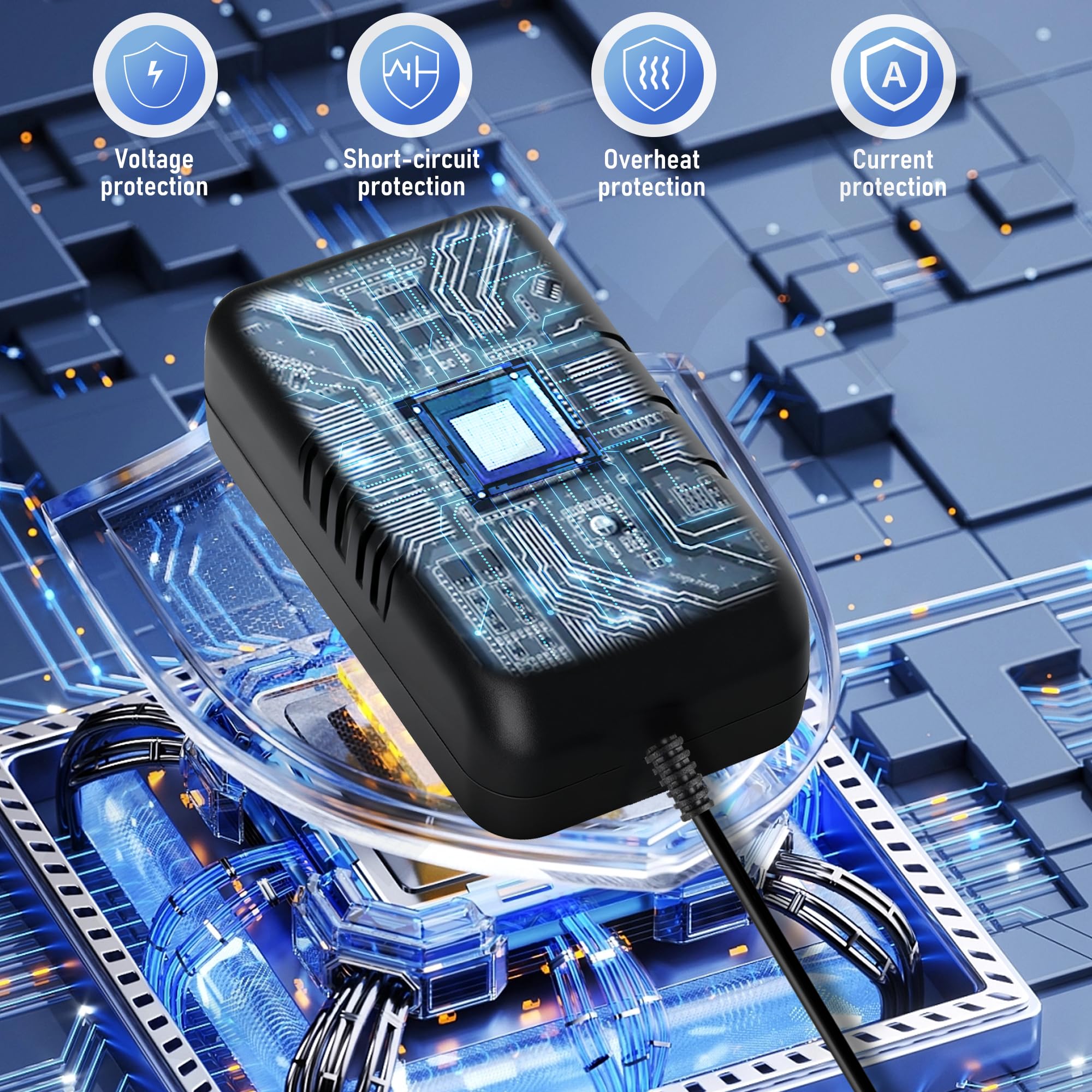 Amazon.com: 587007101 Mower Battery Charger - by Ohoho