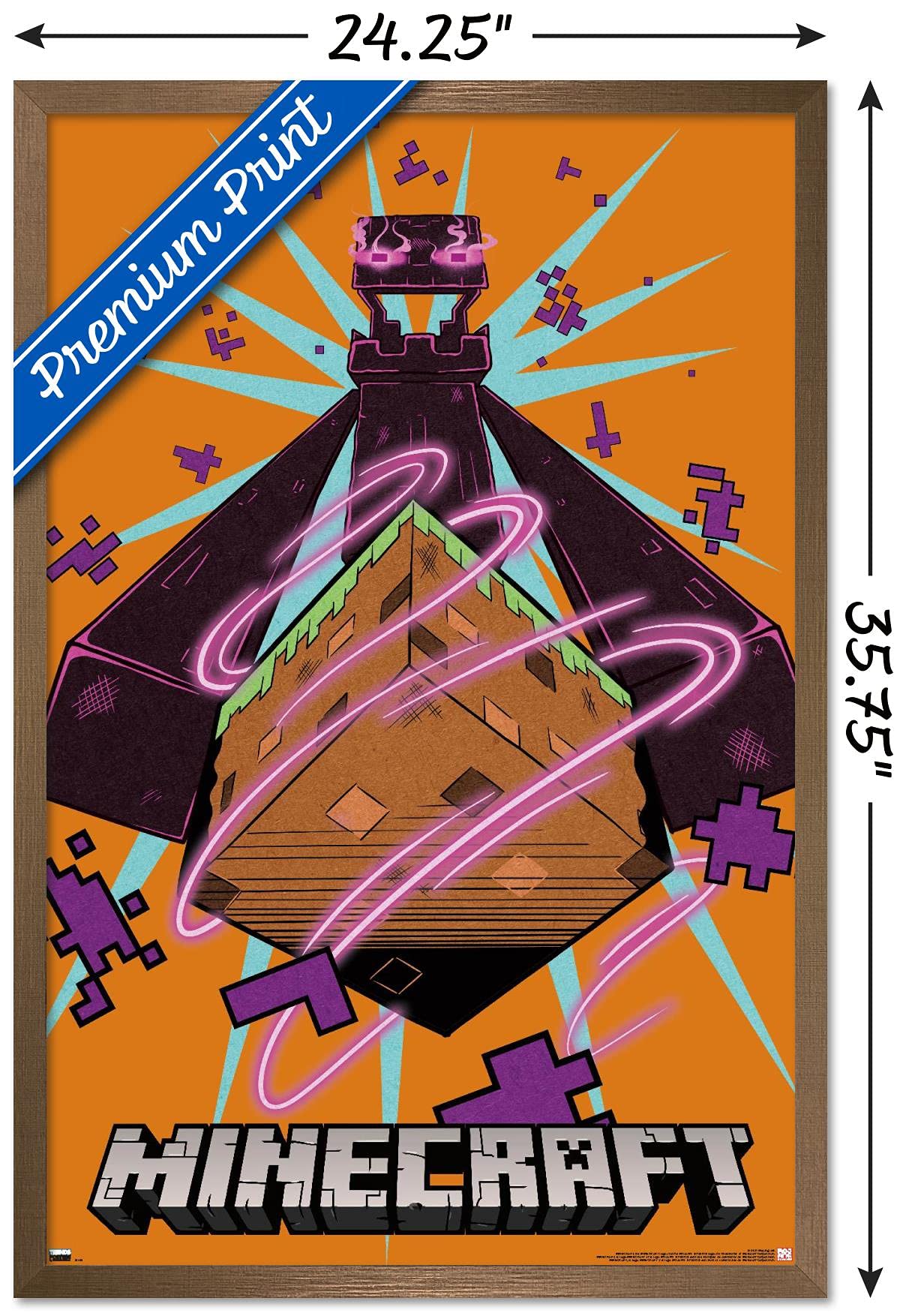 Amazon.com: Trends International Minecraft - Enderman Wall Poster