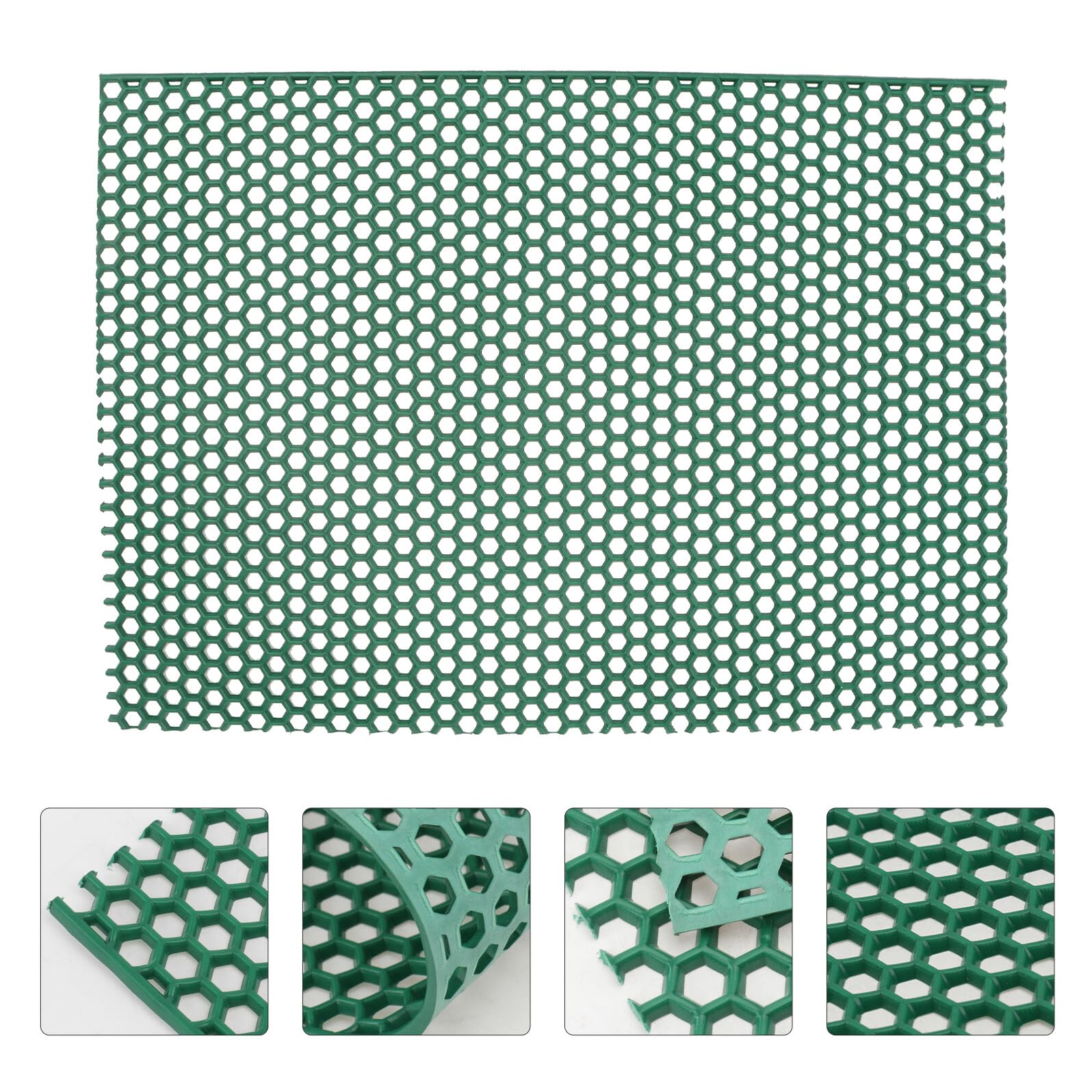 Beaupretty Tapis De Cage pour Chien 17.72X11.81X0.20In Tapis Isolant Respirant avec Bord Arrondi pour Chenil Hygiénique Et Nettoyage Facile