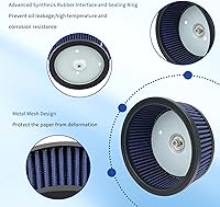 Vista 3 de AHL Filtro de aire 29442-99C HD-0800 para Harley Screamin Eagle Road King, Electra Glide, FatBoy, Dyna, Softail Springer, Ultra Classic Electra Gli