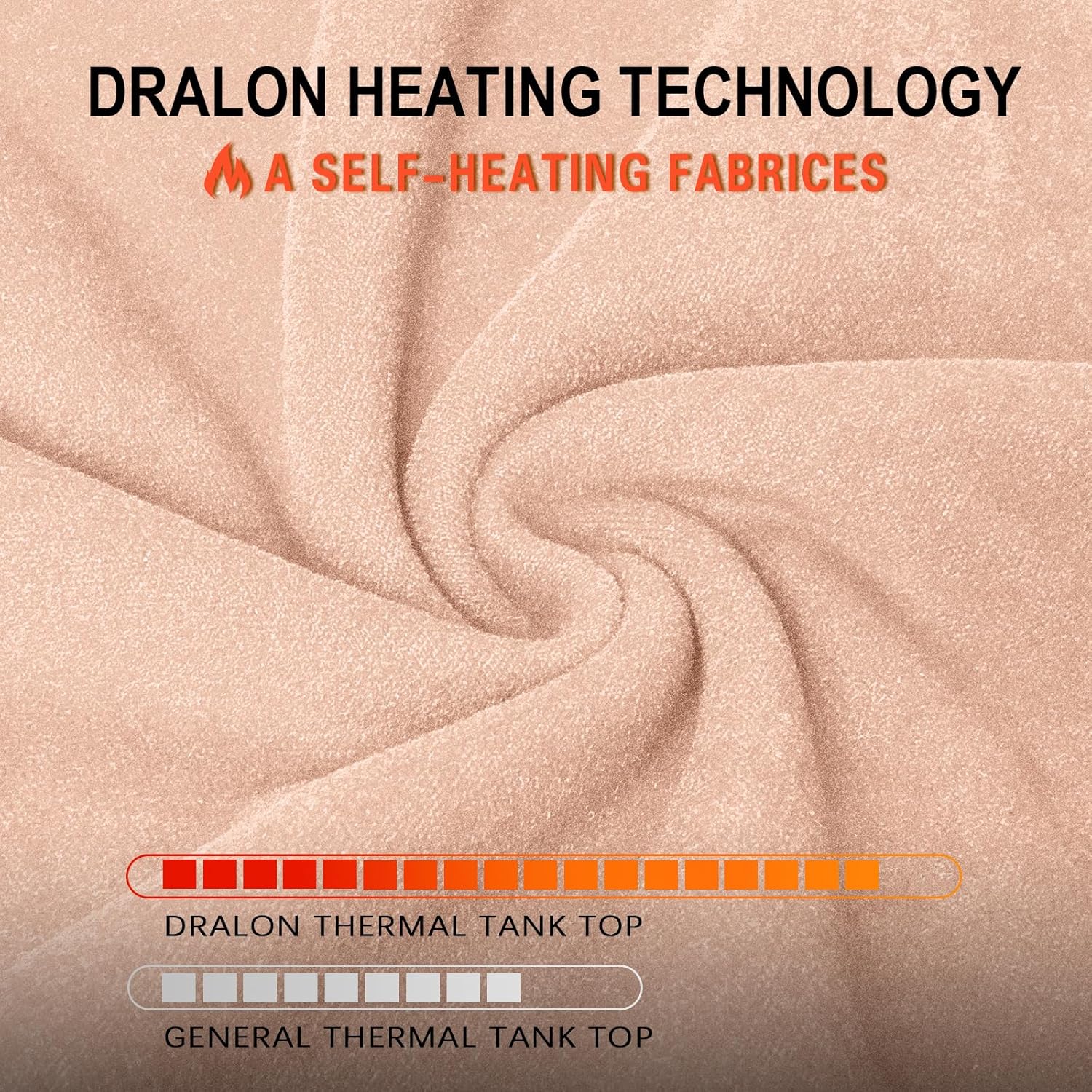 WOWENY Sleeveless Thermal Fleece Tank Top for Women V Neck Lace Camisole Warm Base Layer Cami Vest Underwear Tops - Image 3