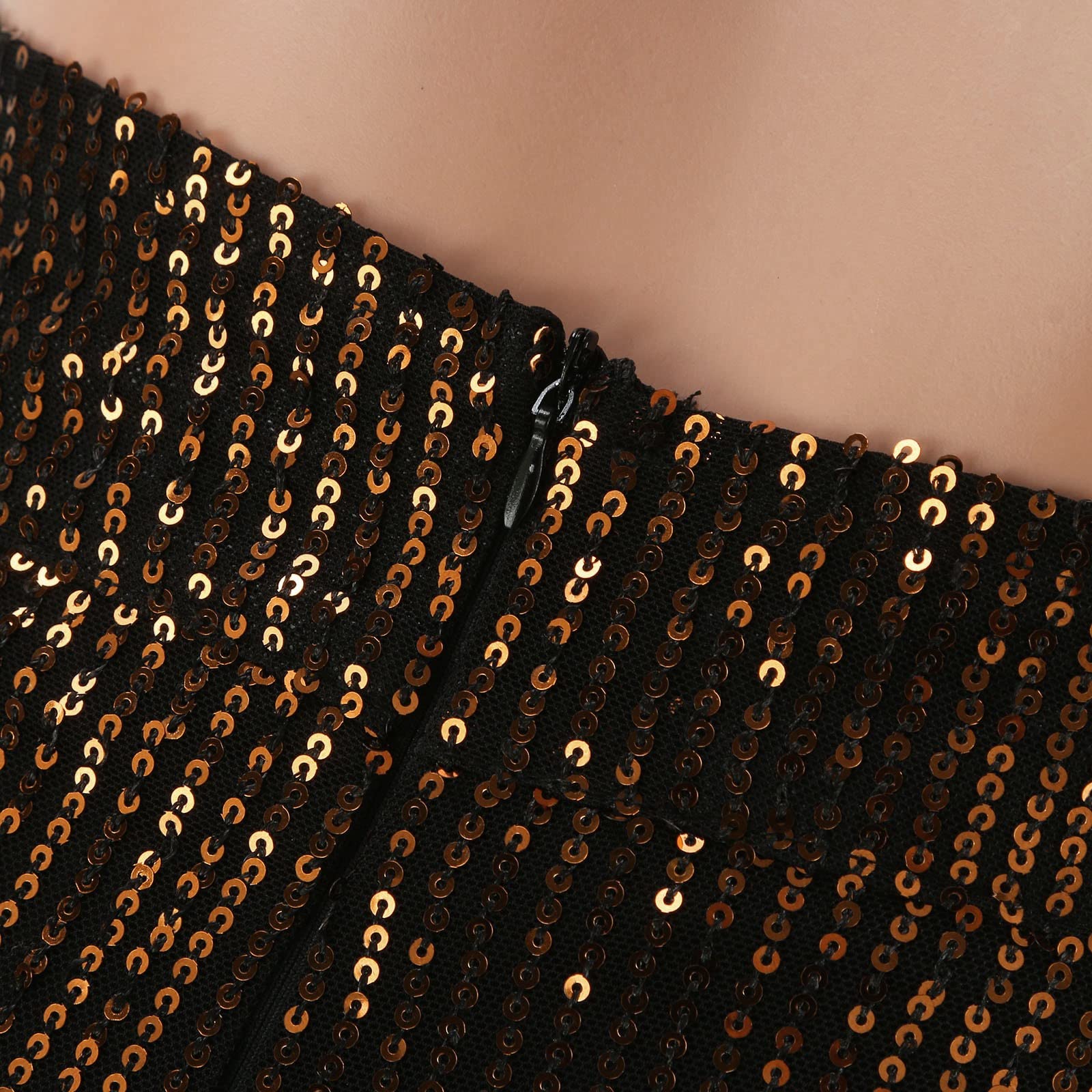 Pantaloni da donna neri con paillette, pantaloni larghi con paillettes, anni '70, 80, costume da festa a tema, discoteca, abbigliamento da discoteca, pantaloni a vita alta, pantaloni eleganti