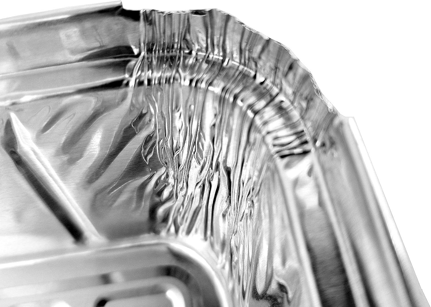 PACTOGO 1 1/2 lb. IVC Disposable Aluminum Foil Loaf Bread Pan w/Clear Dome Lid (8" x 4.1" x 2.2") - Heavy Duty Made in USA (Pack of 50 Sets)