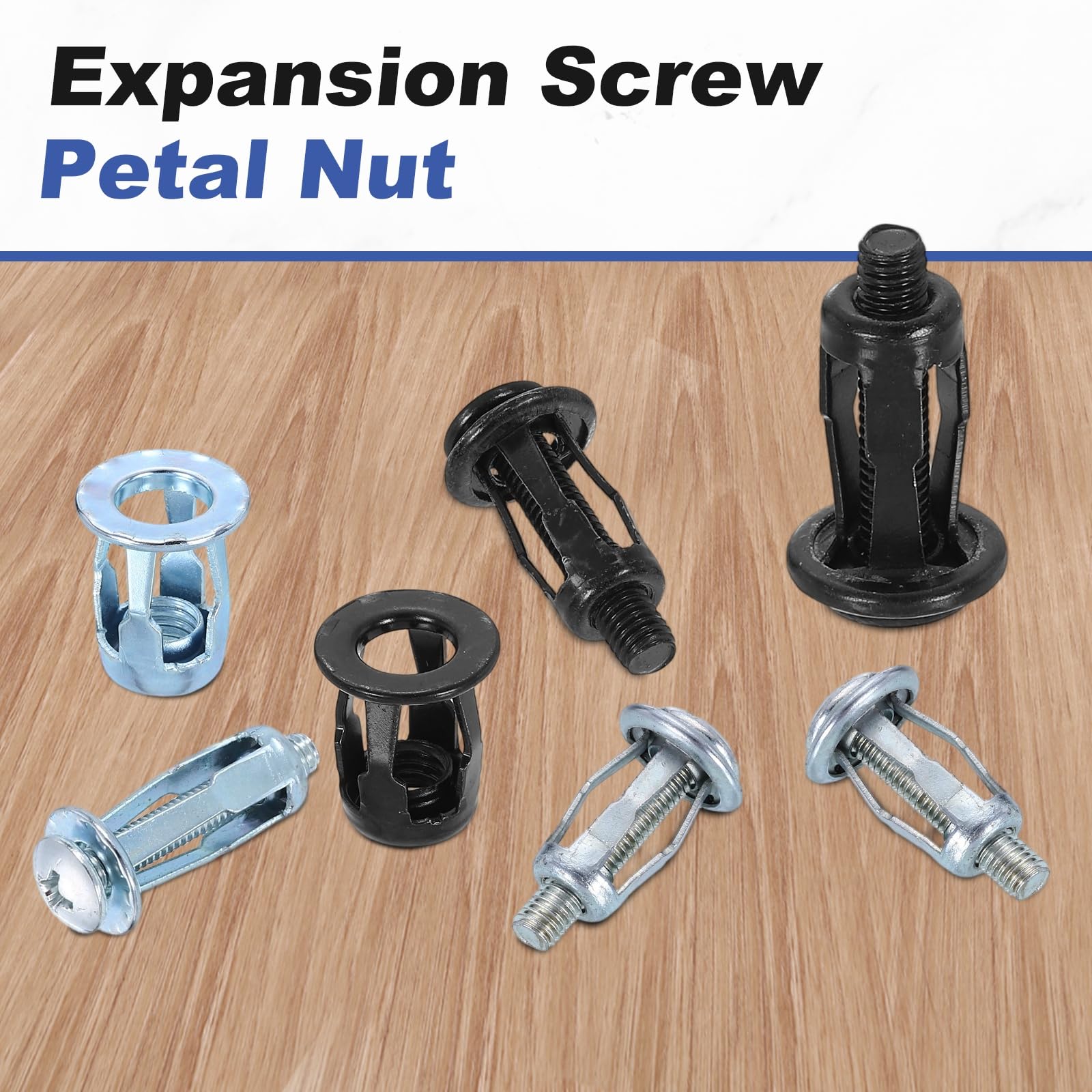 Amazon.com: uxcell 10Pcs M5x18mm Jack Nuts, Carbon Steel Zinc