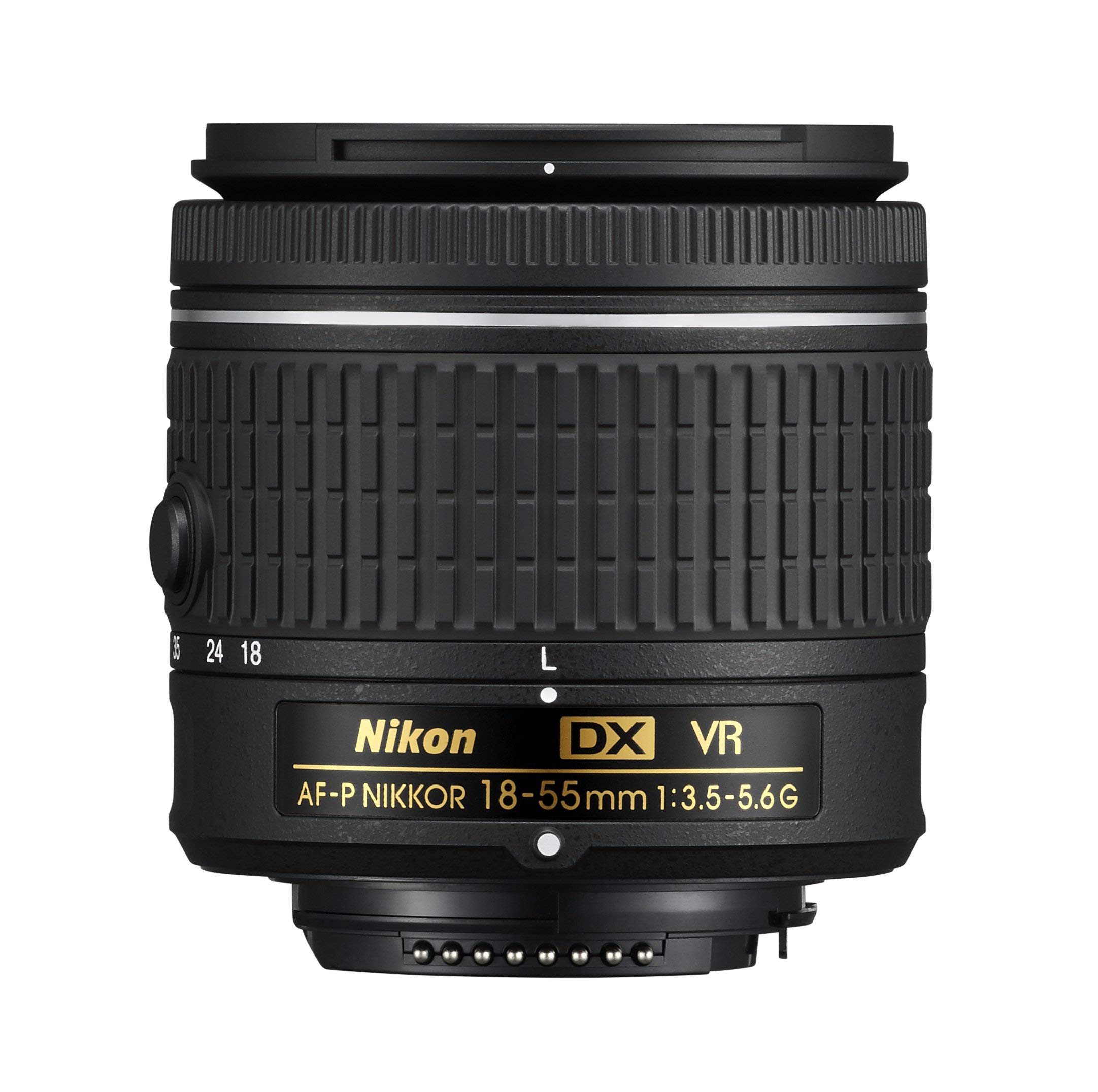 Nikon D3300 Appareil photo numérique Reflex 24,2 Mpix Kit Objectif AF-P 18-55 mm VR Noir (Reconditionné Certifié)