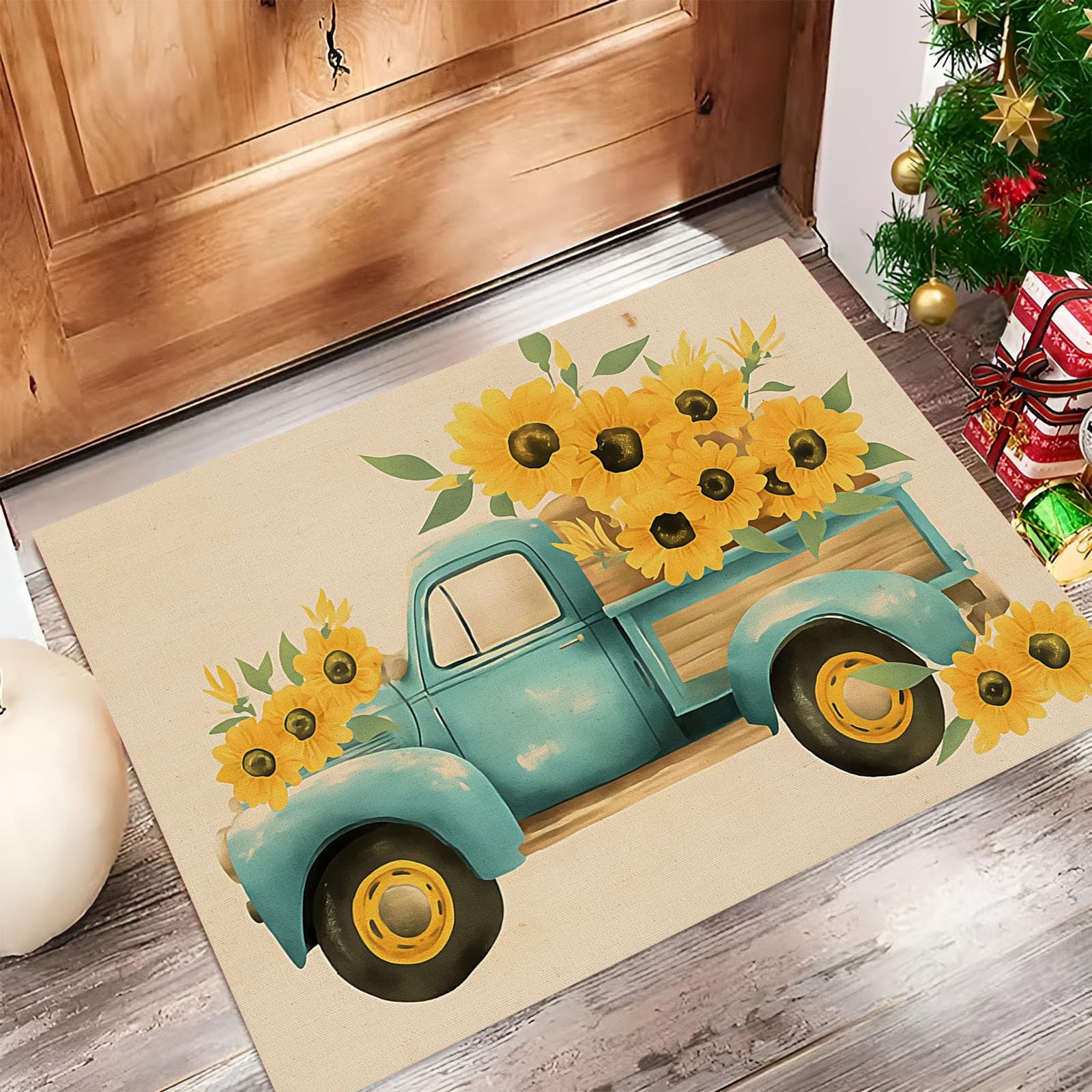 Tapis lavable et résistant pour stopper la saleté de la cour