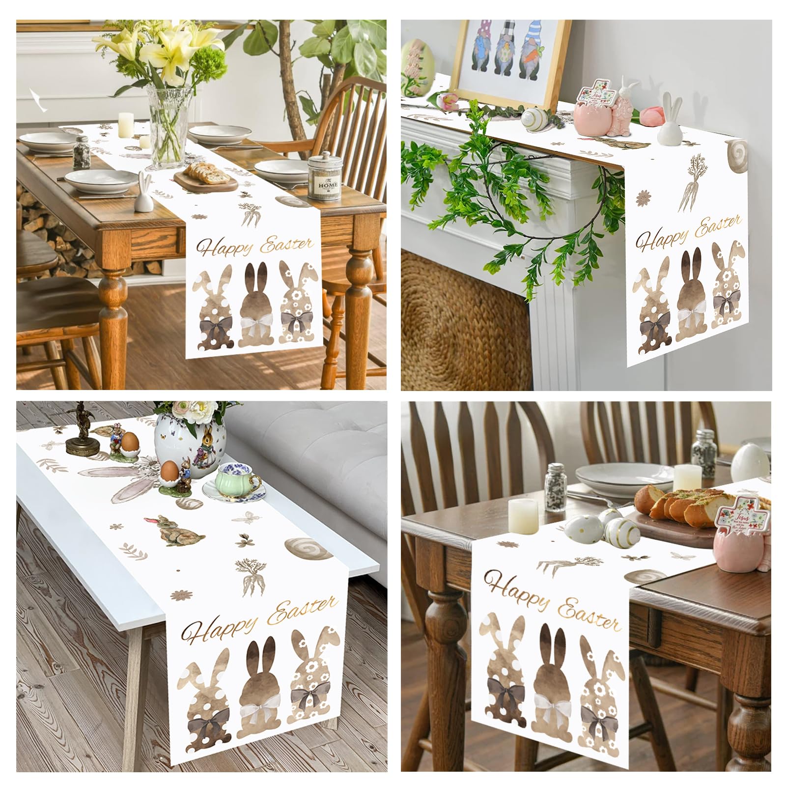 【日本未発売】ビレロイ＆ボッホ イースター テーブルランナー ドイツ ビレロイボッホ イースターテーブルランナー おかあさんうさぎ