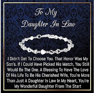 To My daughter in law Gifts, Daughter in law necklace, Daughter in law gift, Daughter in law birthday gifts, daughter in law