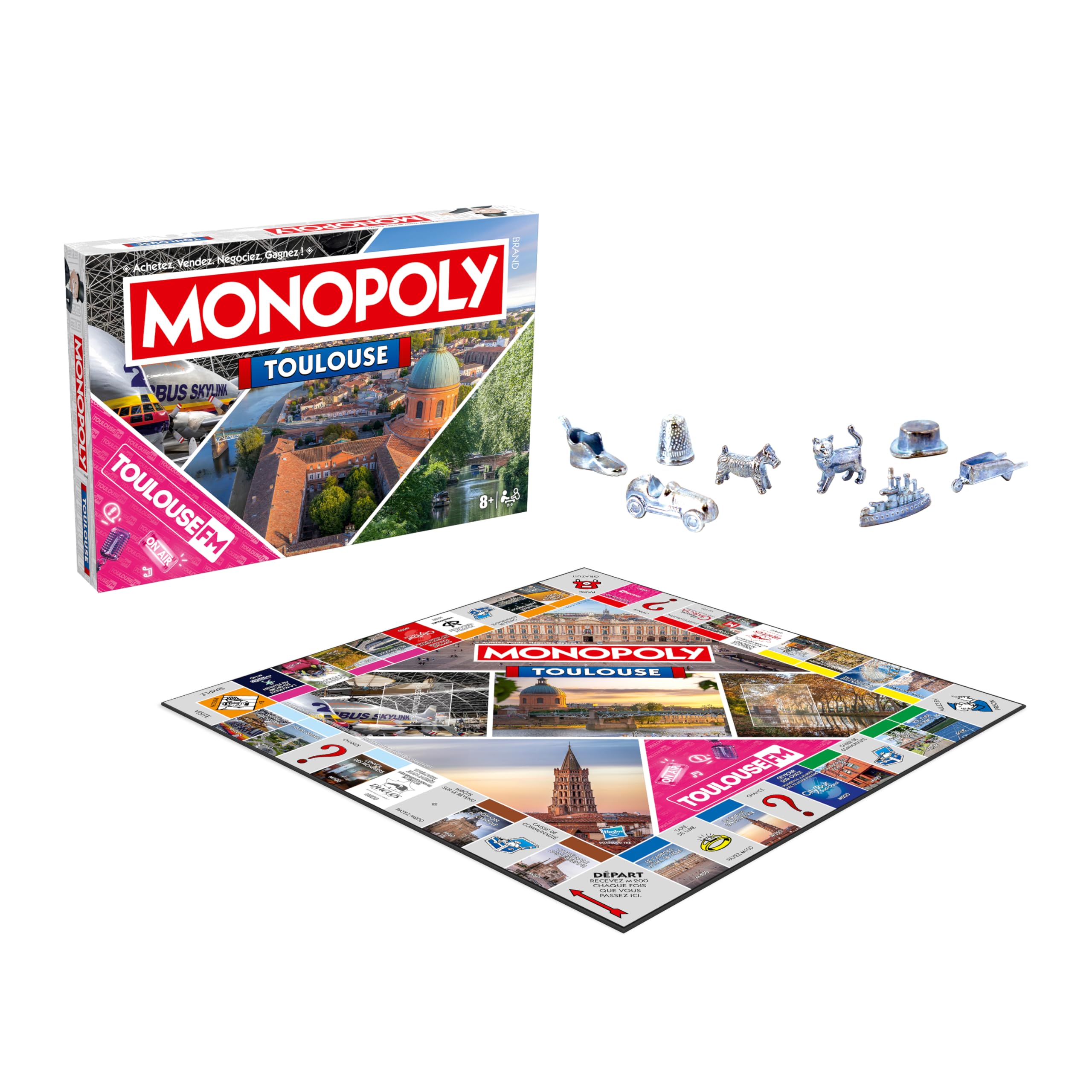 Jeu classique Winning Moves Monopoly Toulouse