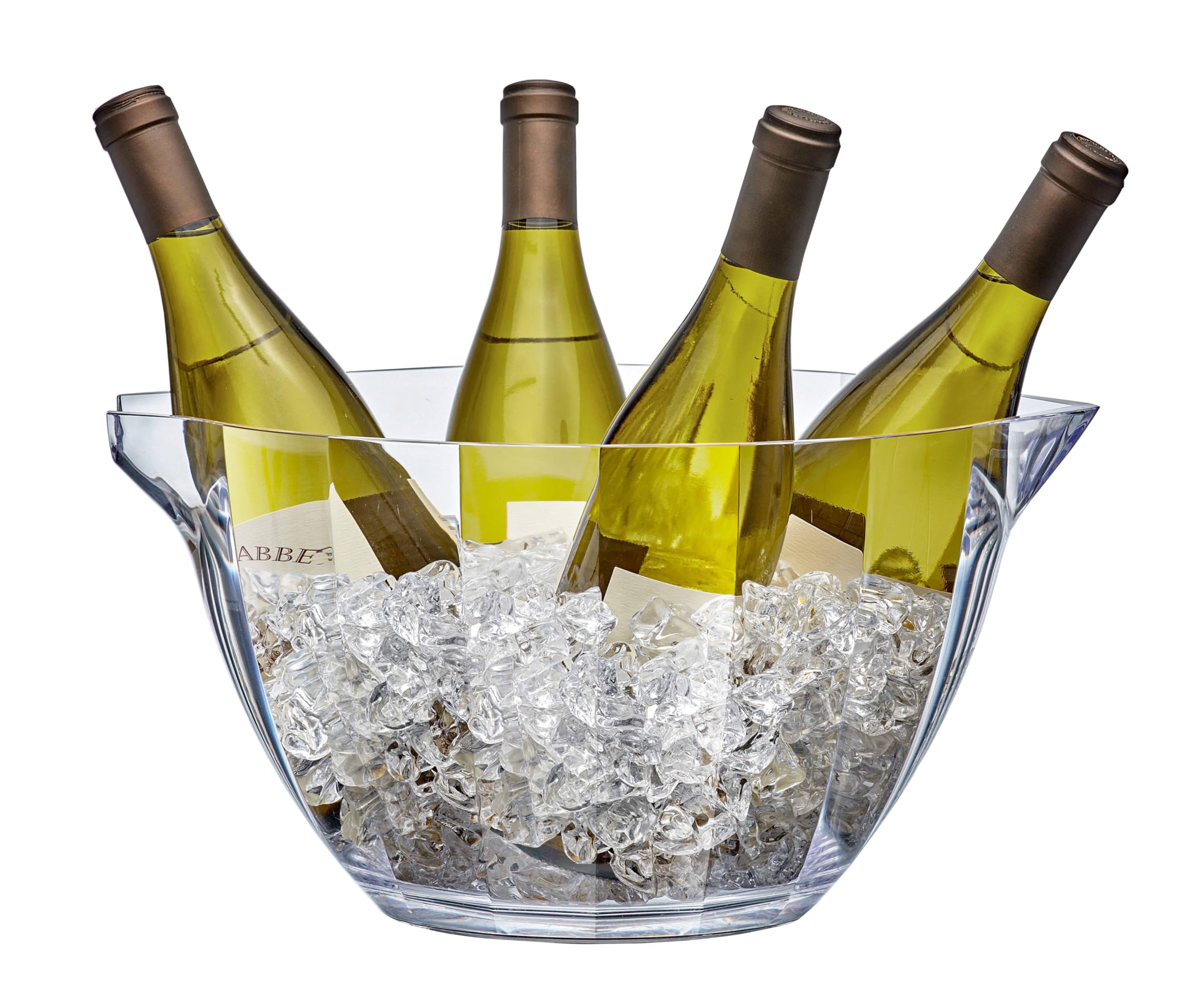 Bac à boisson acrylique transparent idéal pour vos réceptions de mariage