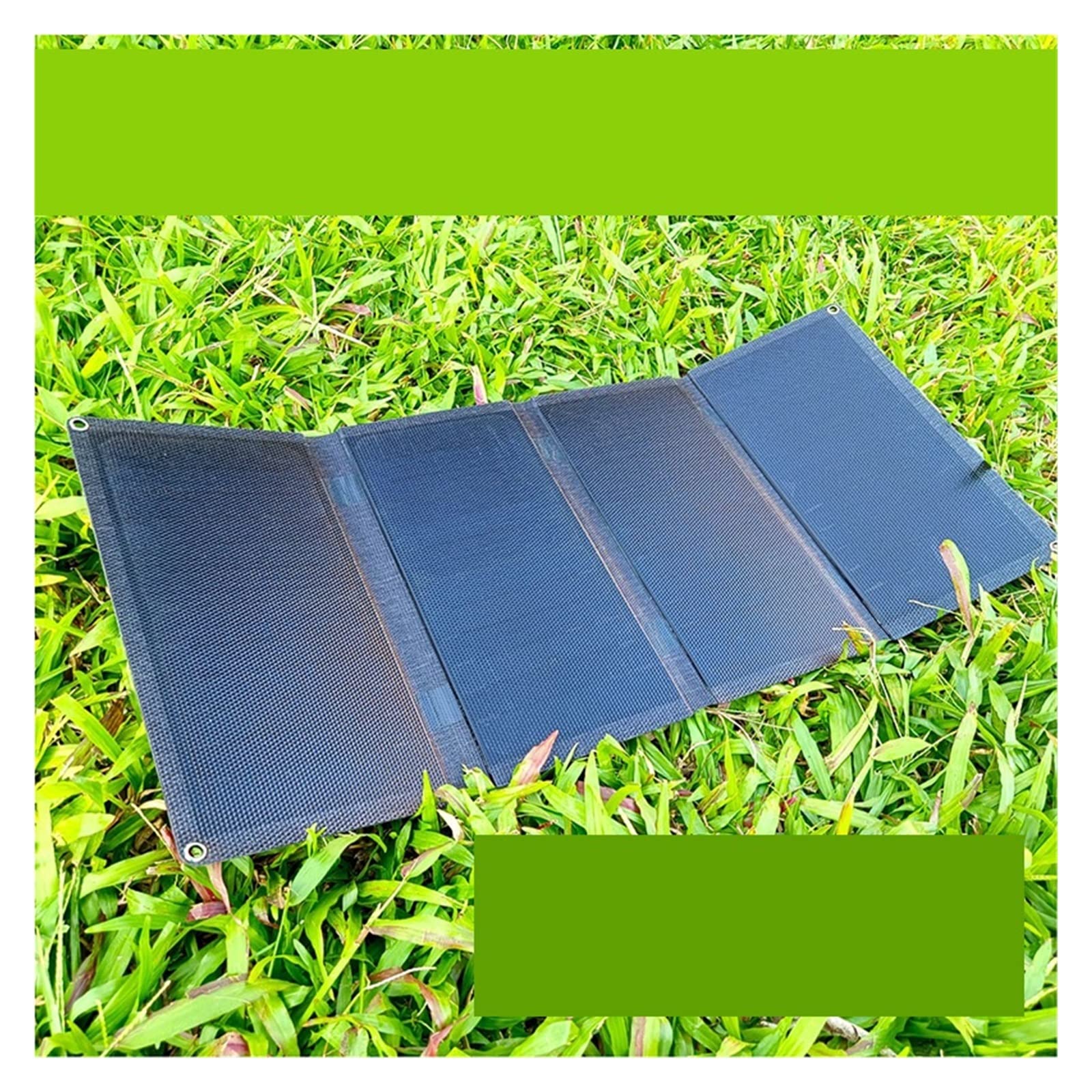 Pannello Solare Modulo di Generazione di Energia Fotovoltaica for Esterni A Ricarica Rapida for Telefono Cellulare Solare Pieghevole da 28 W