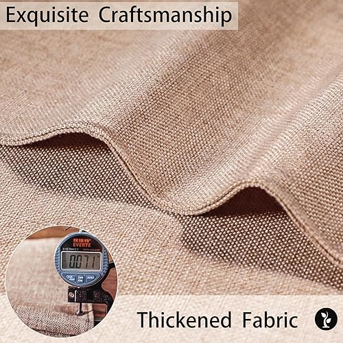 Miniatura 2 de Dolcal Juego de 4 manteles individuales lavables para cocina, manteles individuales reversibles de granja, manteles individuales para comedor,