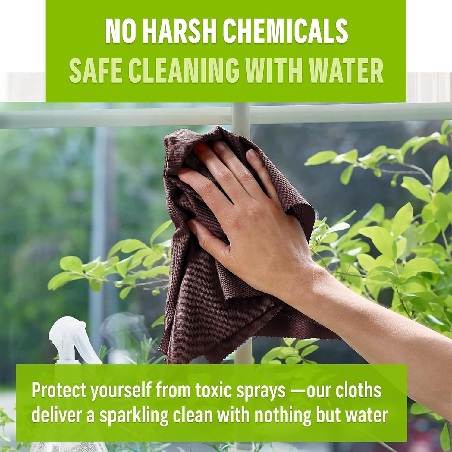 E-Cloth Window and Glass Cleaner Kit, Just Add Water - 3 Kits image 3