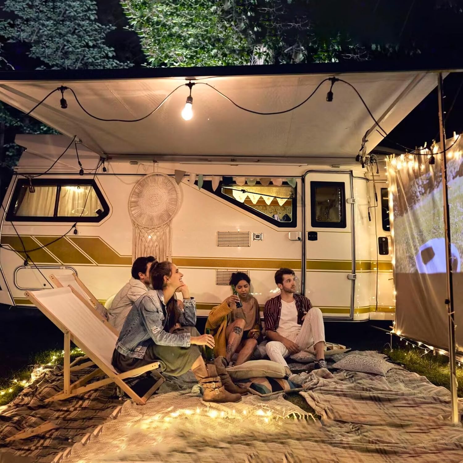 Stanbroil Horizontal Two Stage Propane Regulator with 10ft Hose and Gauge, QCC1/Type1 Connector for Gas Grills RV Appliance Generator