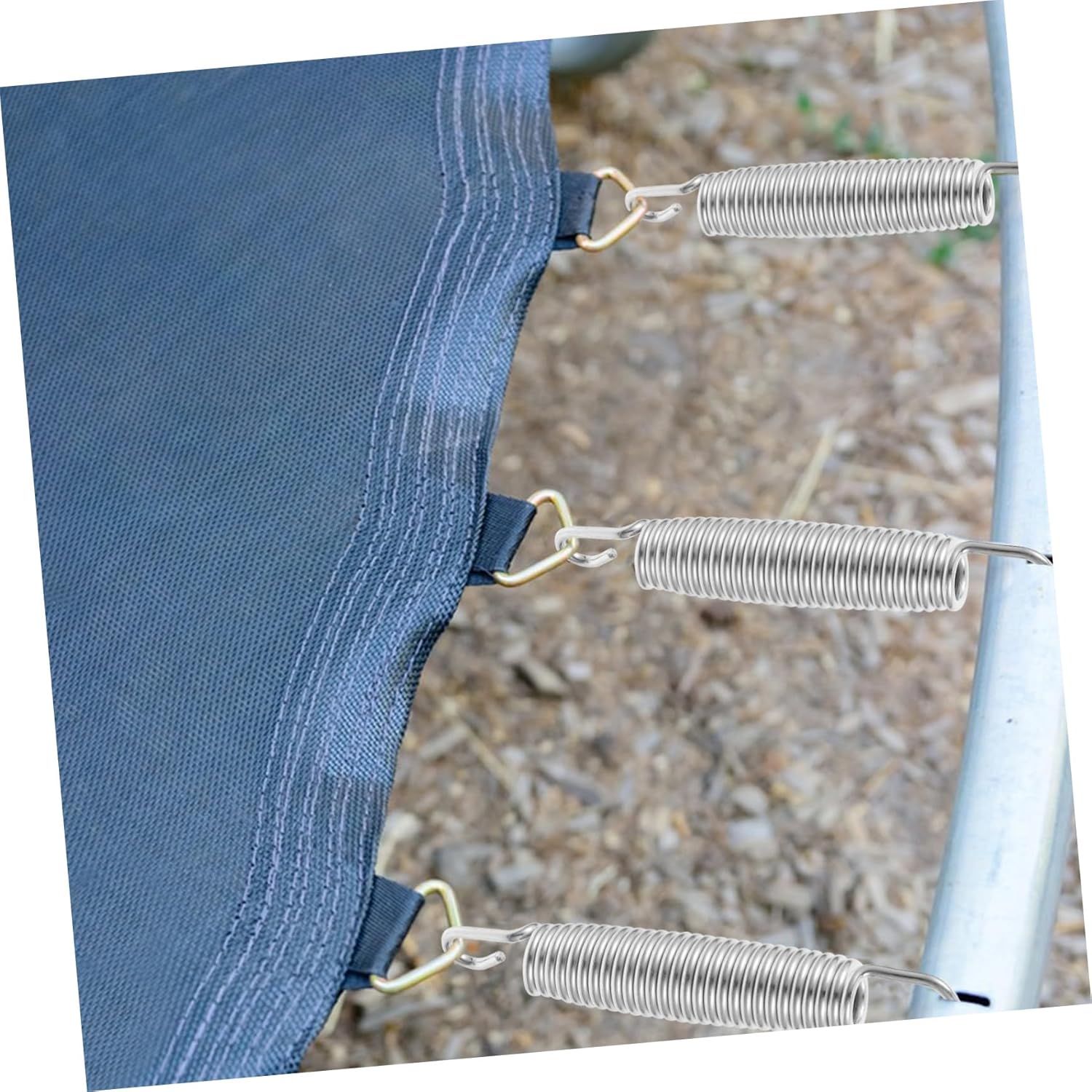 Ciieeo 20pcs Heavy Duty Trampoline Springs for Enhanced Elasticity Wear Tension Spring Replacement Parts for Outdoor Trampolines Easy to Install