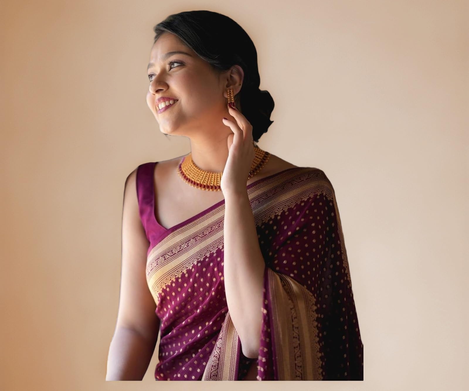 Avantika Fashion Women's Kanjivaram Soft Semi Silk Banarasi Sarees With Blouse Piece