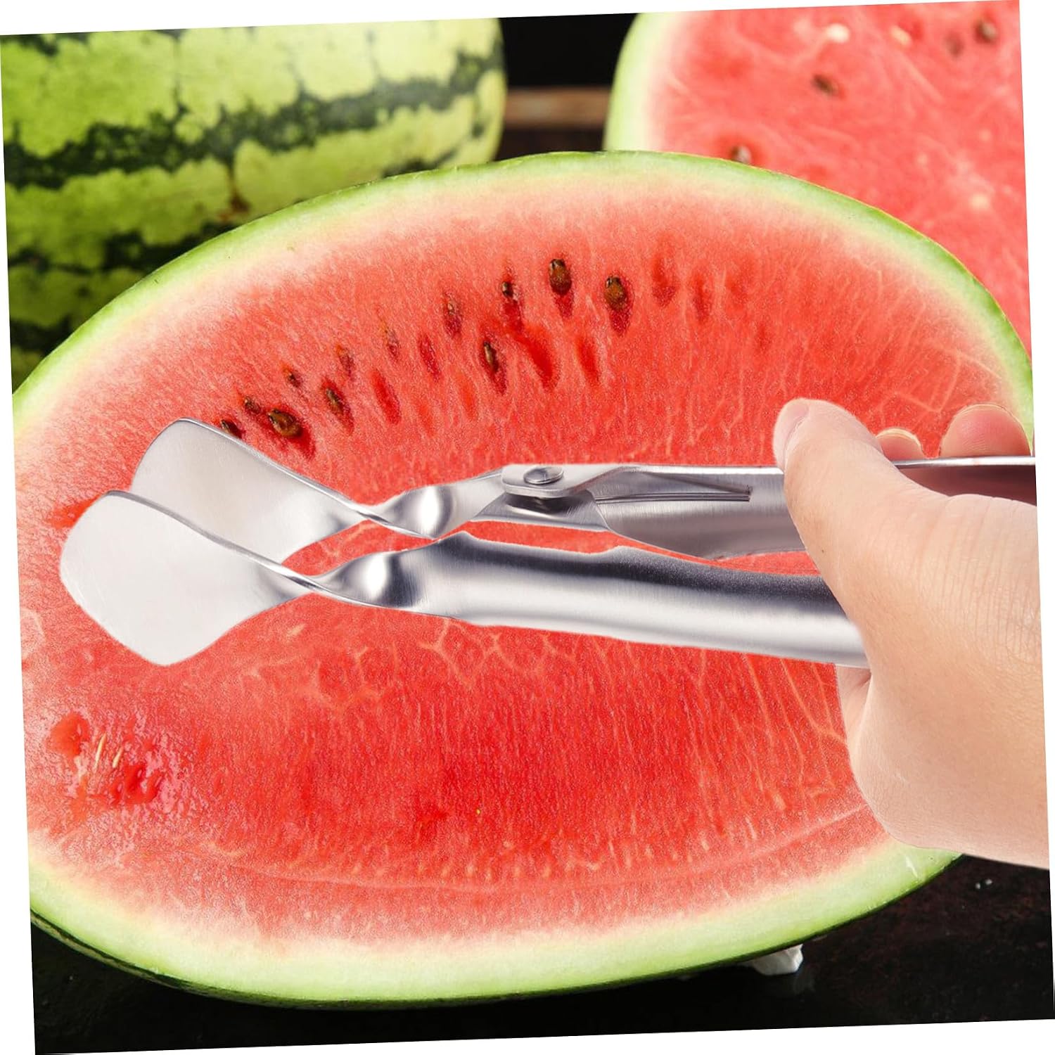 Watermelon Opener Stainless Steel Metal Fruit Tool for Home Hotel