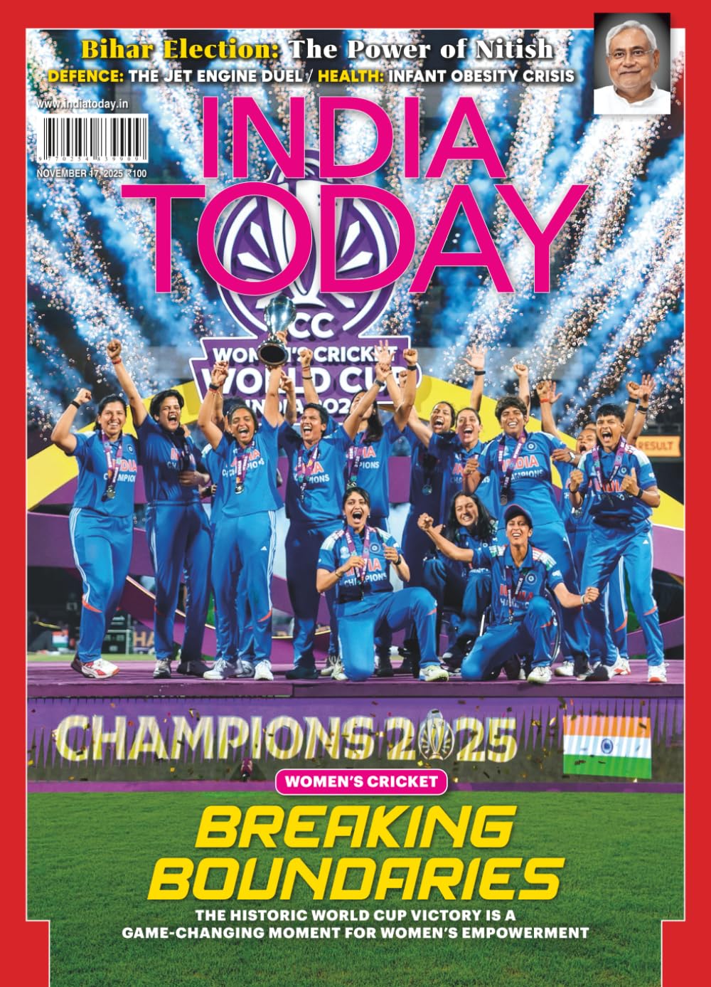 India Today Magazine - 17 November 2025 - Women's Cricket