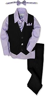 Pinstripe Boys Formal Dresswear Vest Set - Buy now