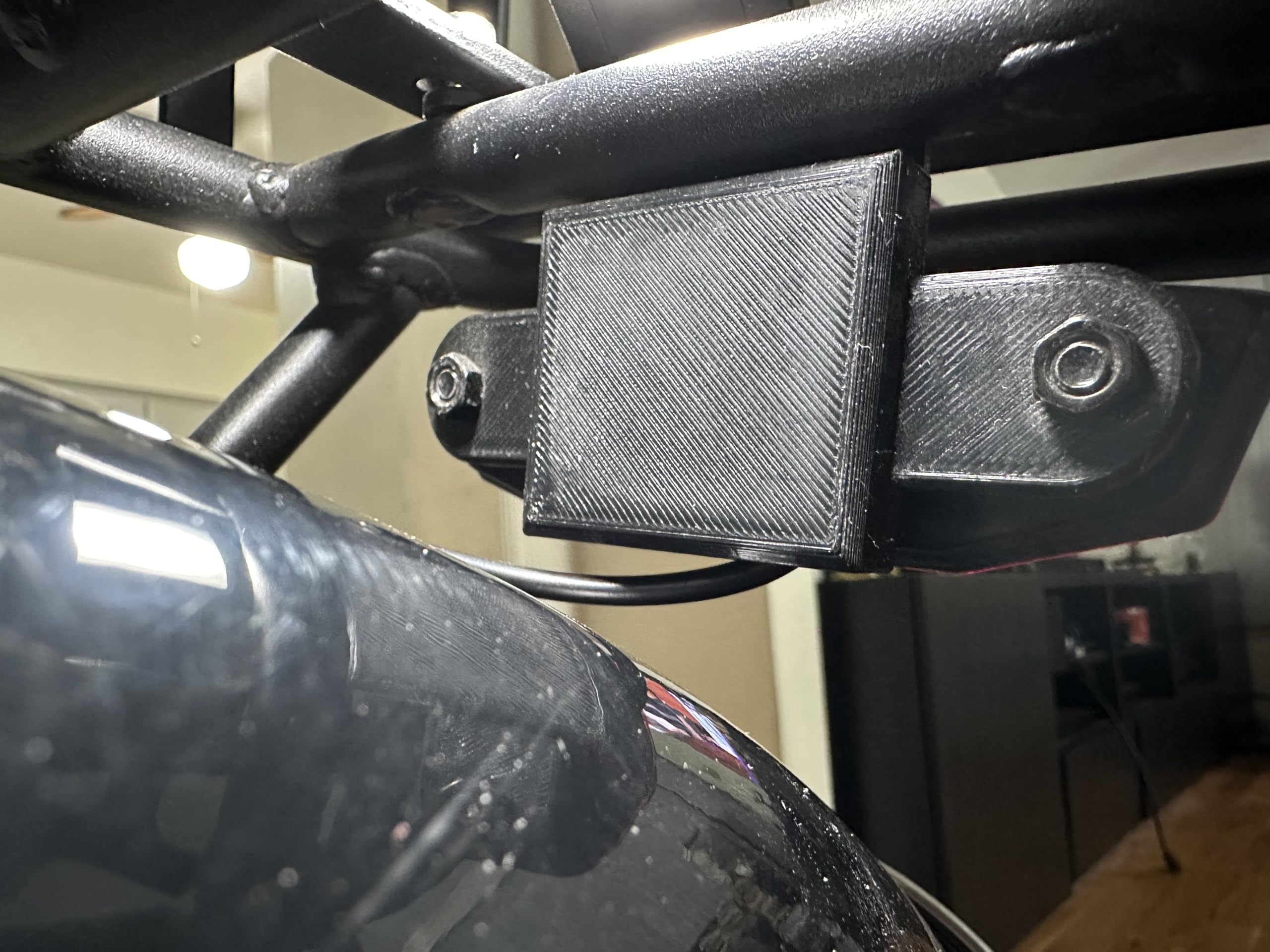 ebike Airtag Holder Hidden Looks Like Part of Tail Light fits Lectric Ebikes and Others