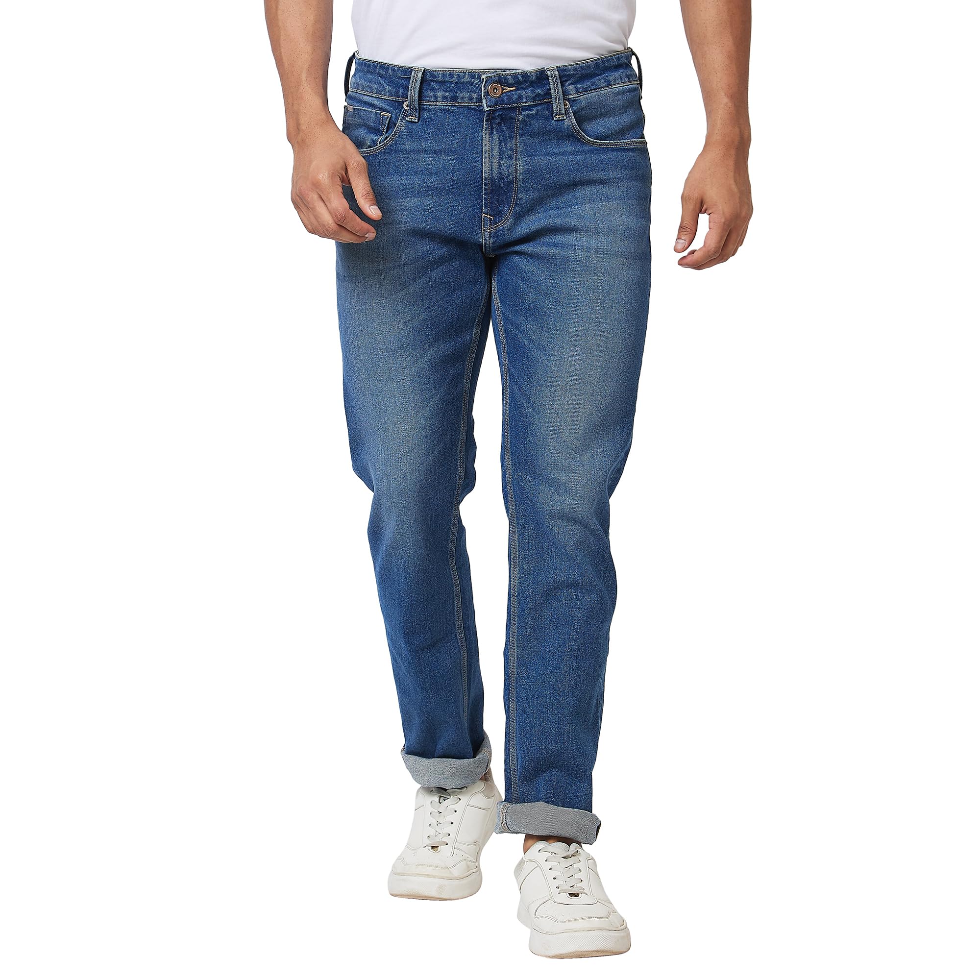 spykar Men's Ricardo Comfort Fit Mid-Rise Jeans-picture-55