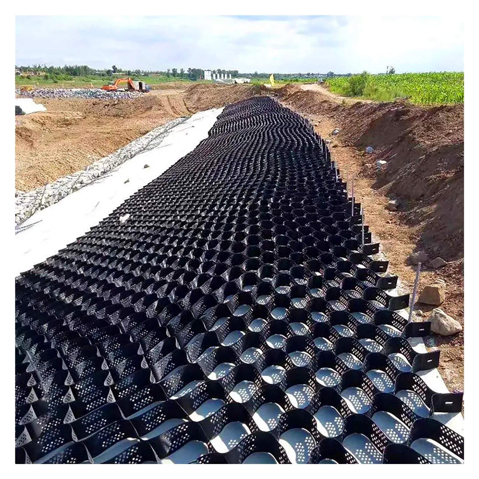 WQPMNYG Gravel Driveway Grids for Stabilization, Mud Control & Slope Reinforcement - Durable Plastic Pavers for Driveways, Paths & Landscaping Solutions