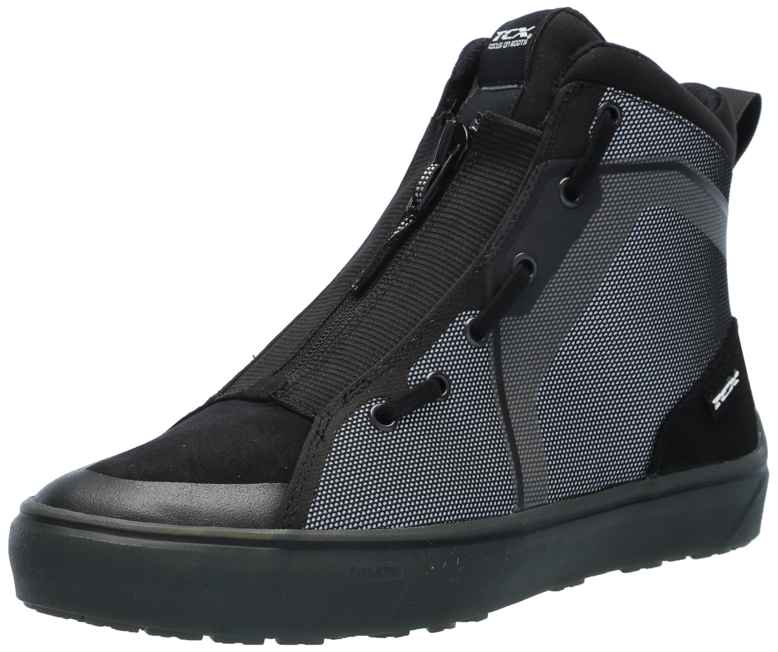 TCX 9557 W IKASU WP Botas de Motociclista, Hombre, Negro/Reflejo, 42 EU